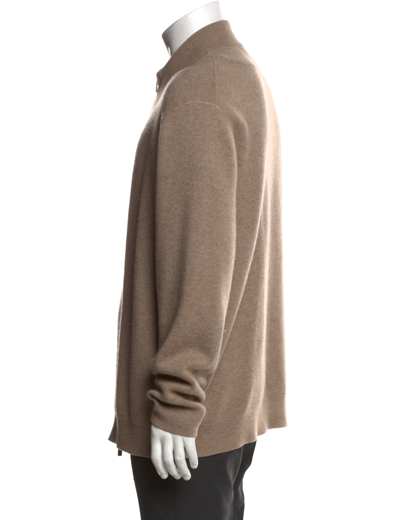 Ermenegildo Zegna Cashmere Mock Neck Cardigan
