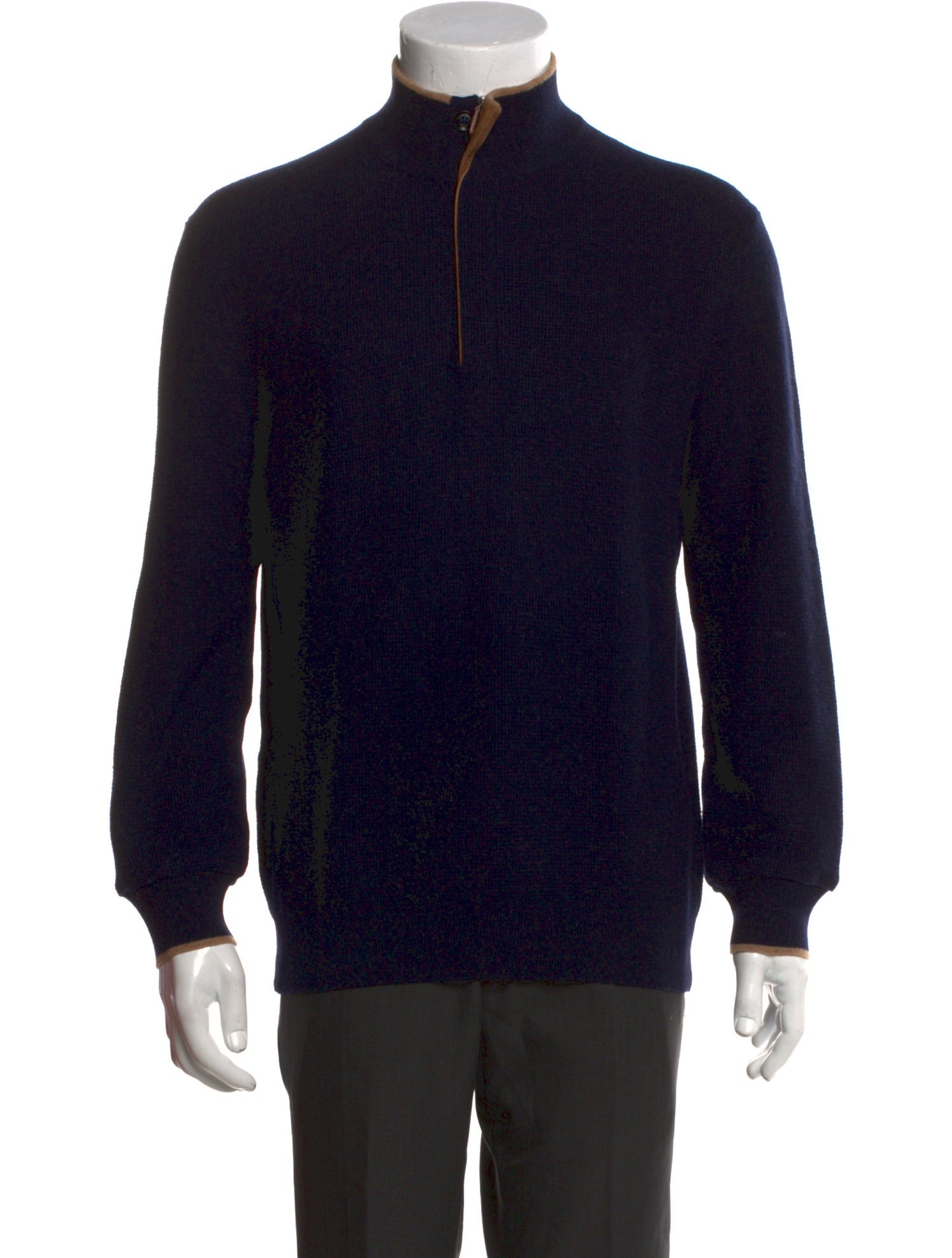 Ermenegildo Zegna Turtleneck Long Sleeve Cardigan