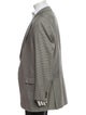 Ermenegildo Zegna Houndstooth Print Blazer