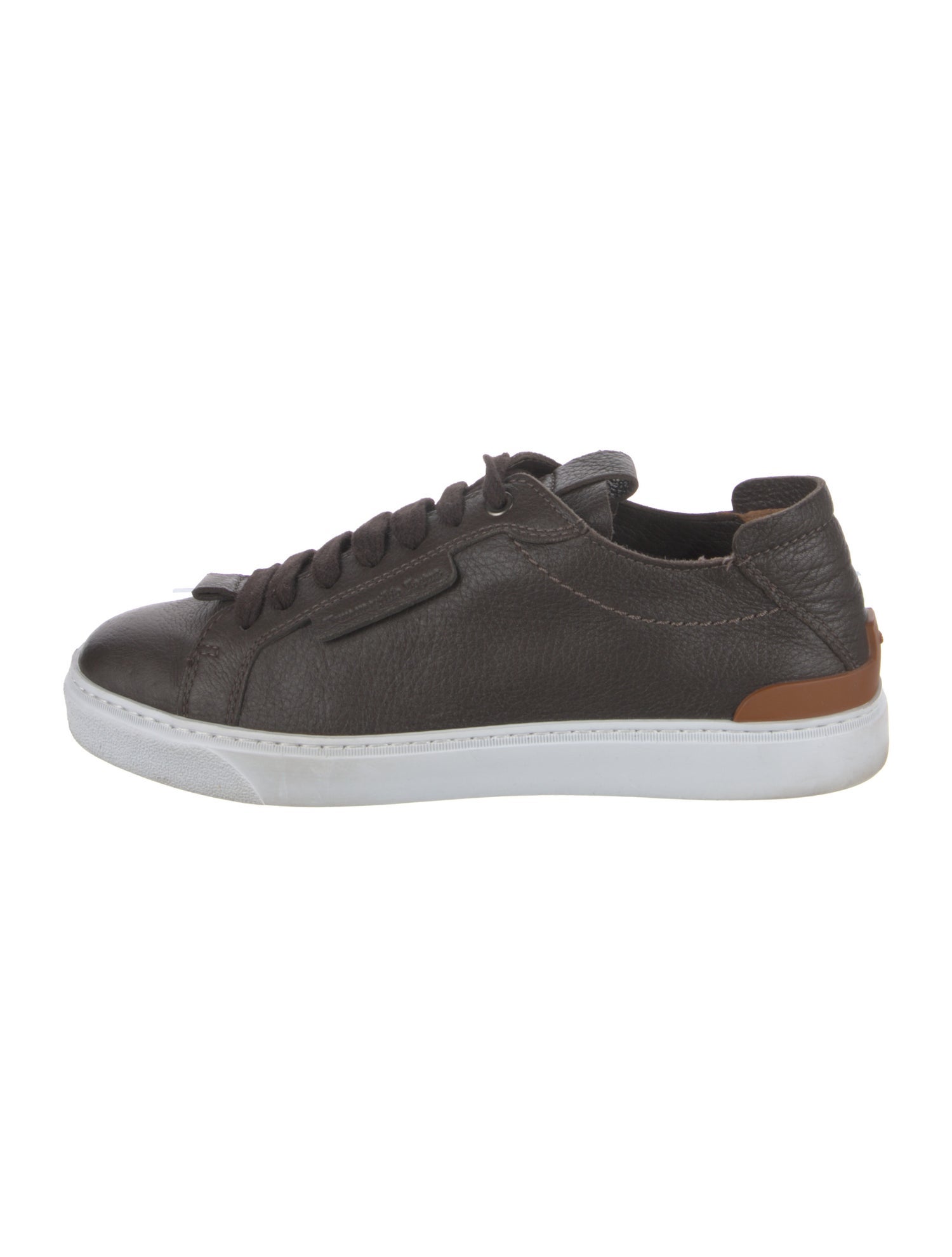 Ermenegildo Zegna Leather Sneakers