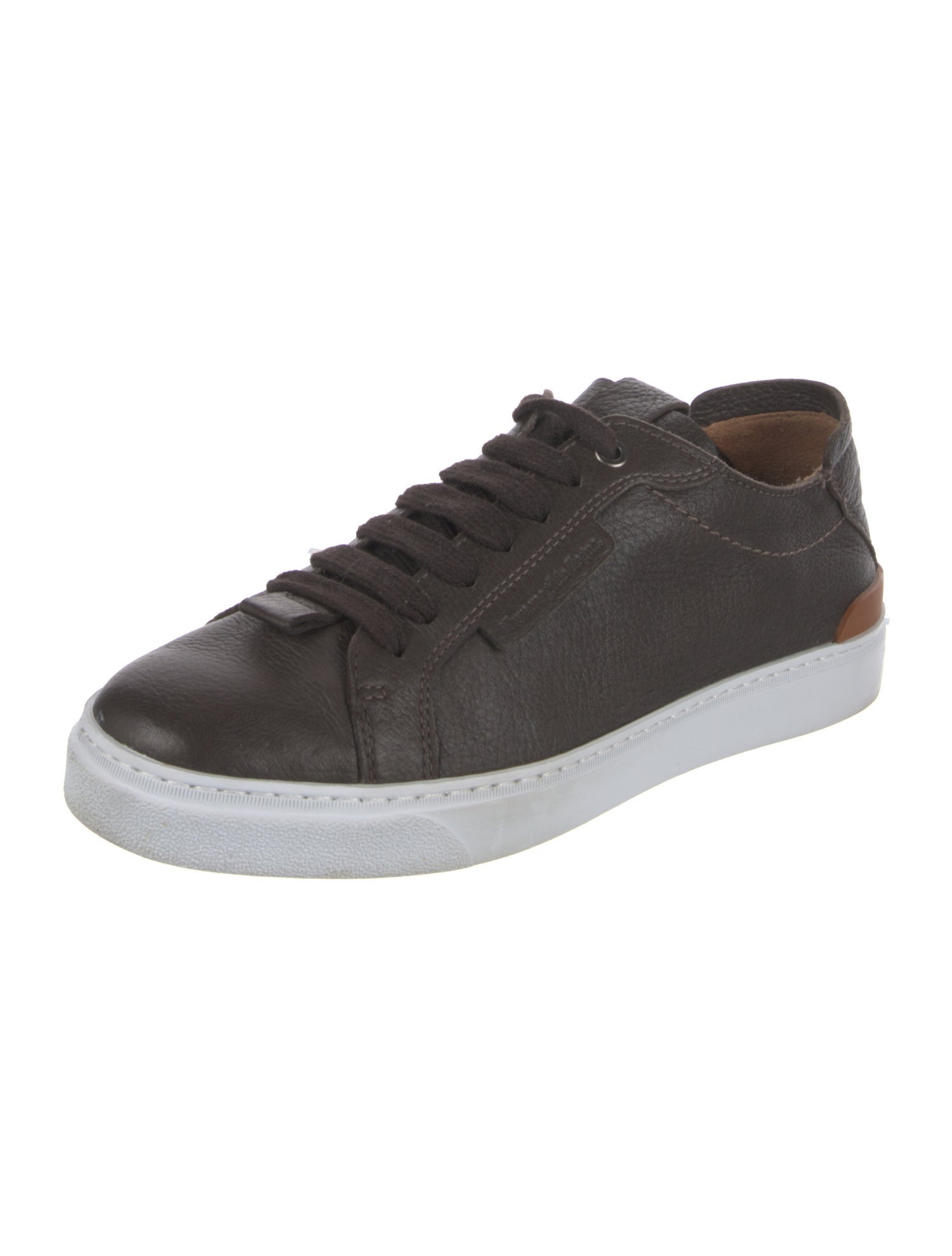 Ermenegildo Zegna Leather Sneakers