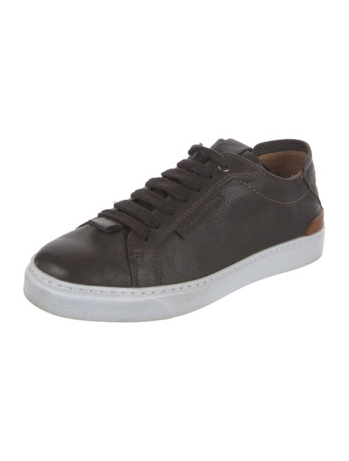 Ermenegildo Zegna Leather Sneakers
