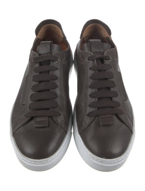Ermenegildo Zegna Leather Sneakers