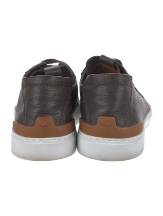 Ermenegildo Zegna Leather Sneakers