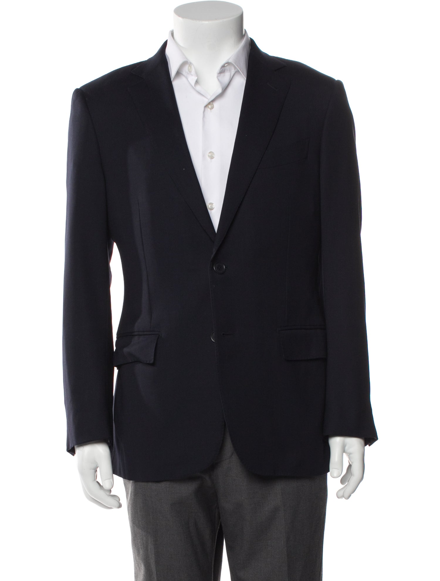 Ermenegildo Zegna Wool Peacoat
