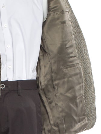 Ermenegildo Zegna Wool Tweed Pattern Blazer