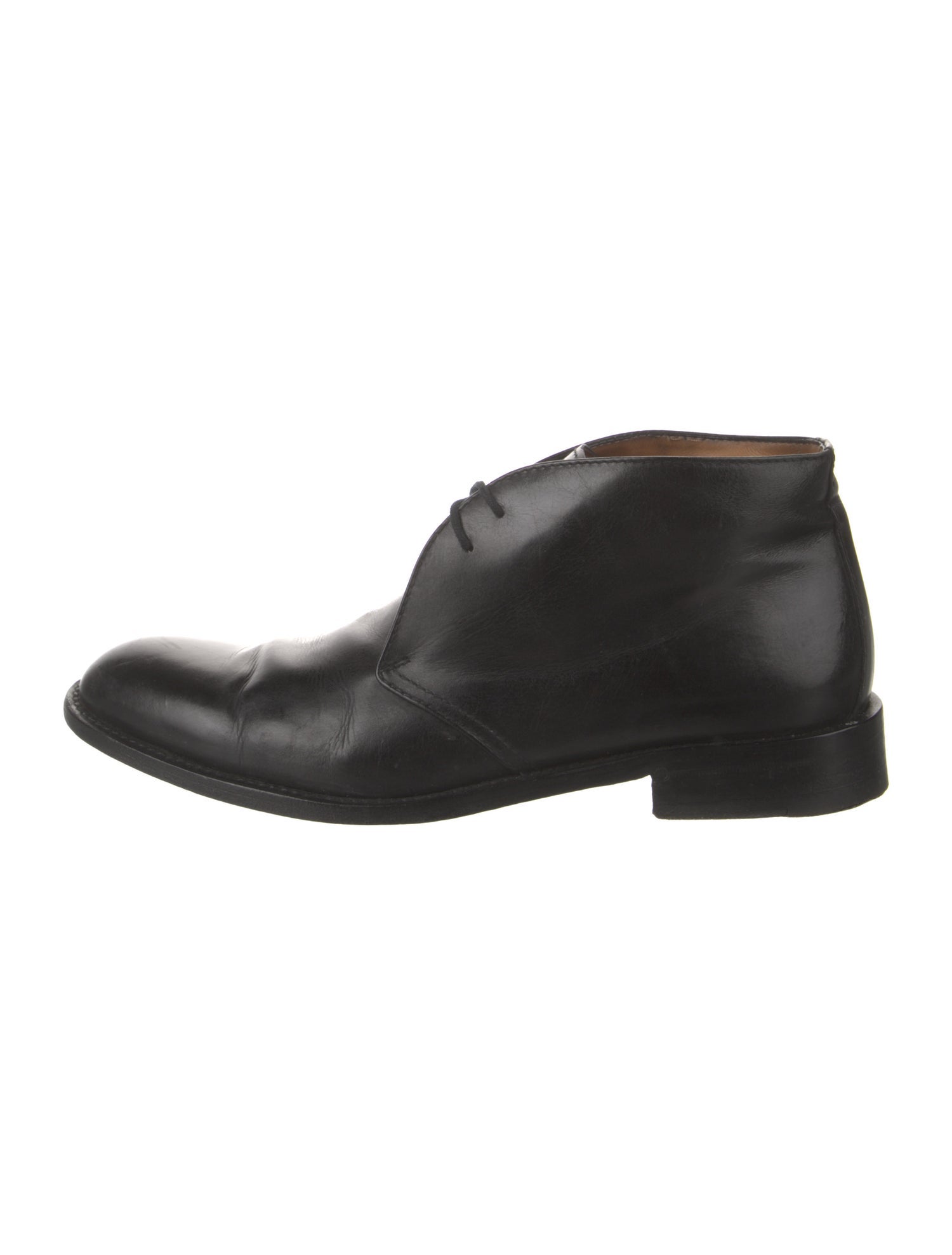 Ermenegildo Zegna Leather Lace-Up Boots
