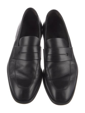 Ermenegildo Zegna Leather Loafers