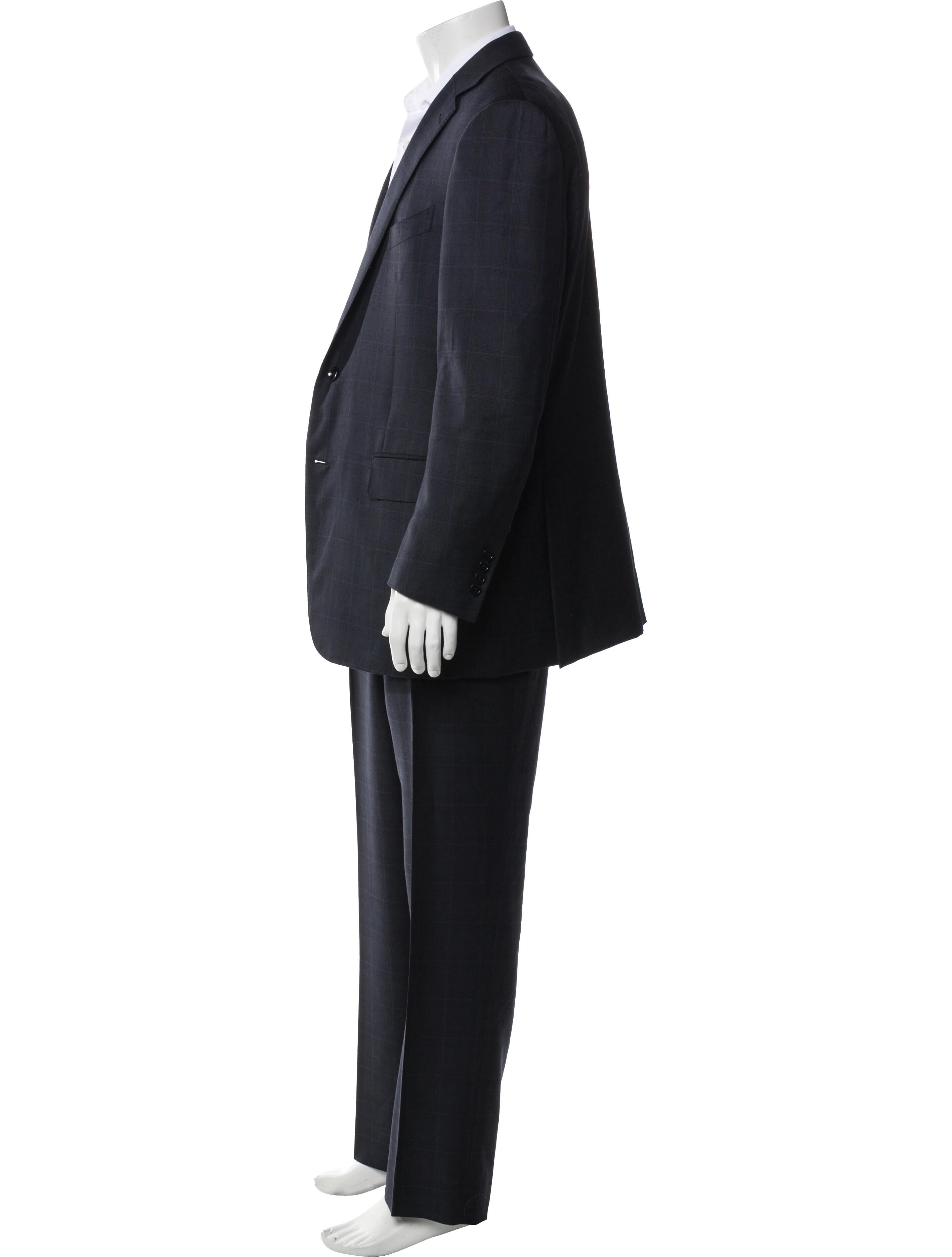 Ermenegildo Zegna Wool Plaid Blazer