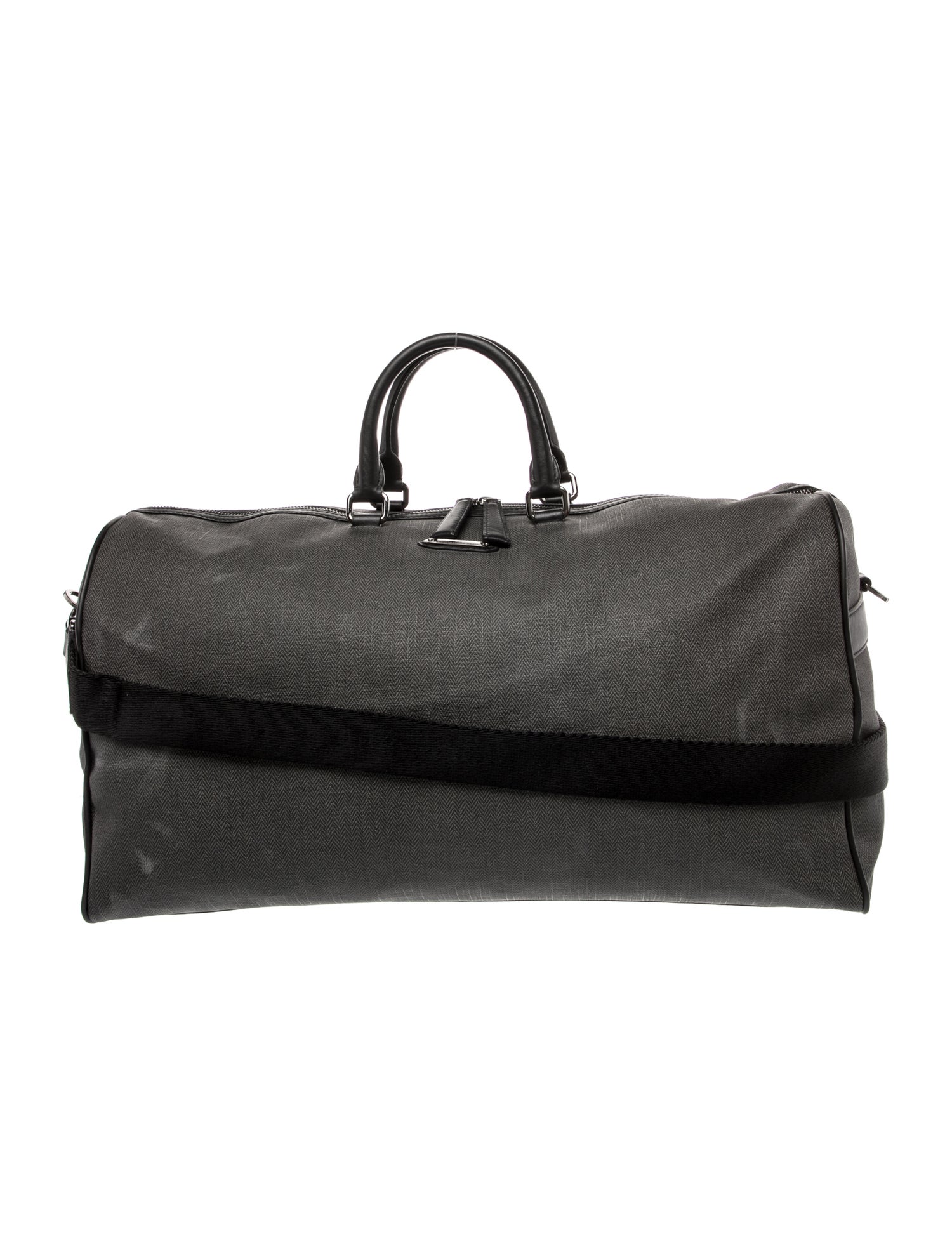 Ermenegildo Zegna Leather Weekender Bag