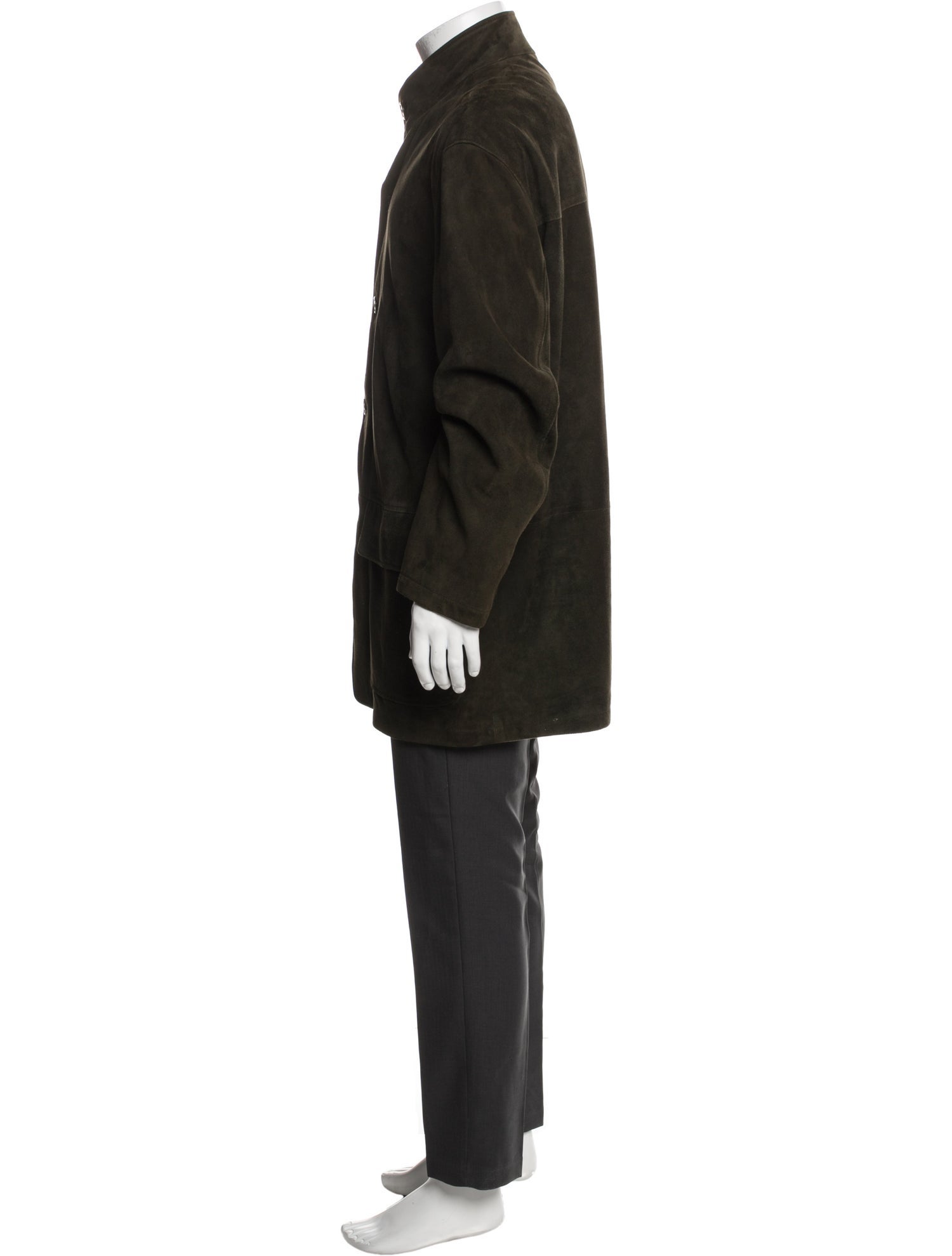 Ermenegildo Zegna Leather Parka