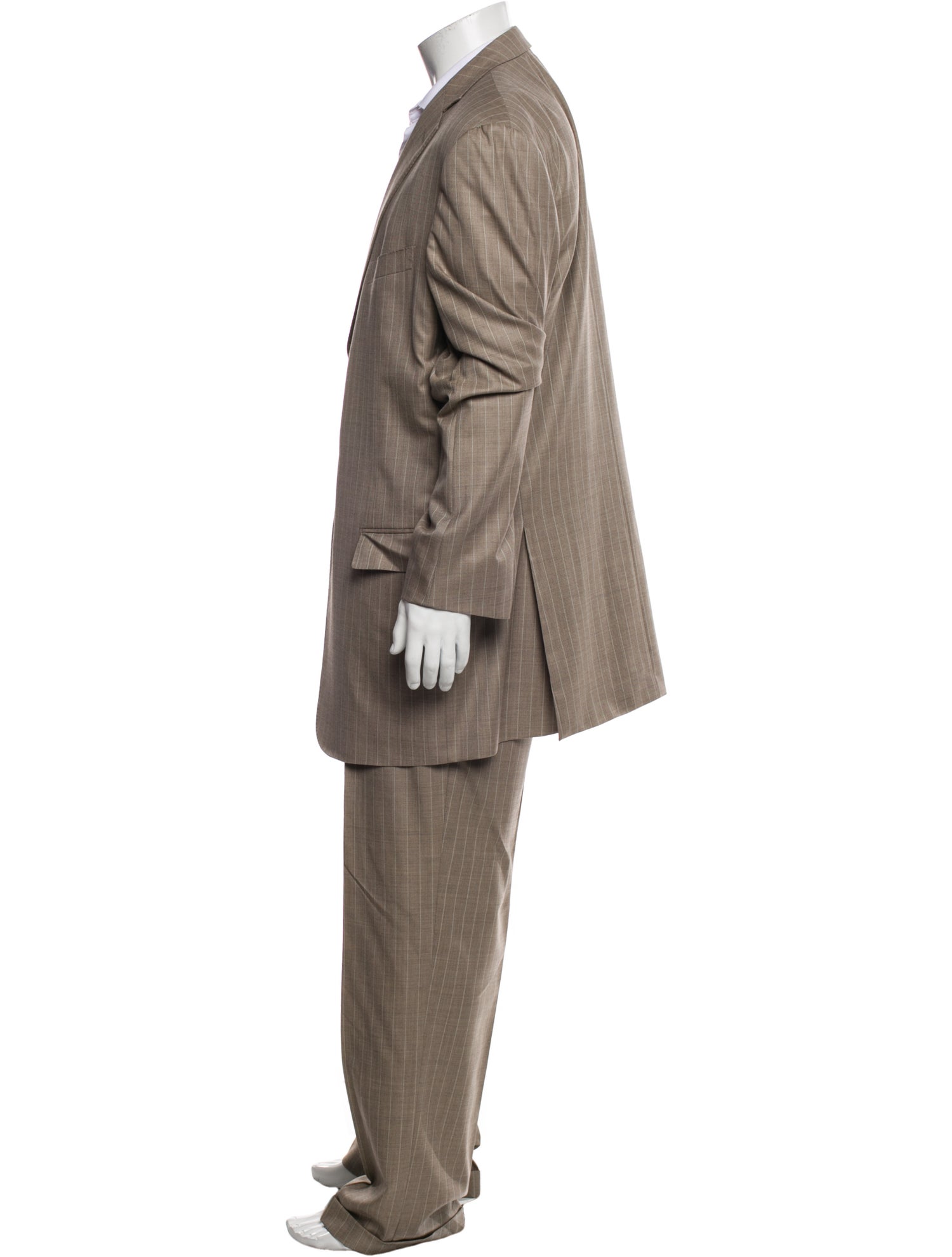 Ermenegildo Zegna Wool Striped Two-Piece Suit