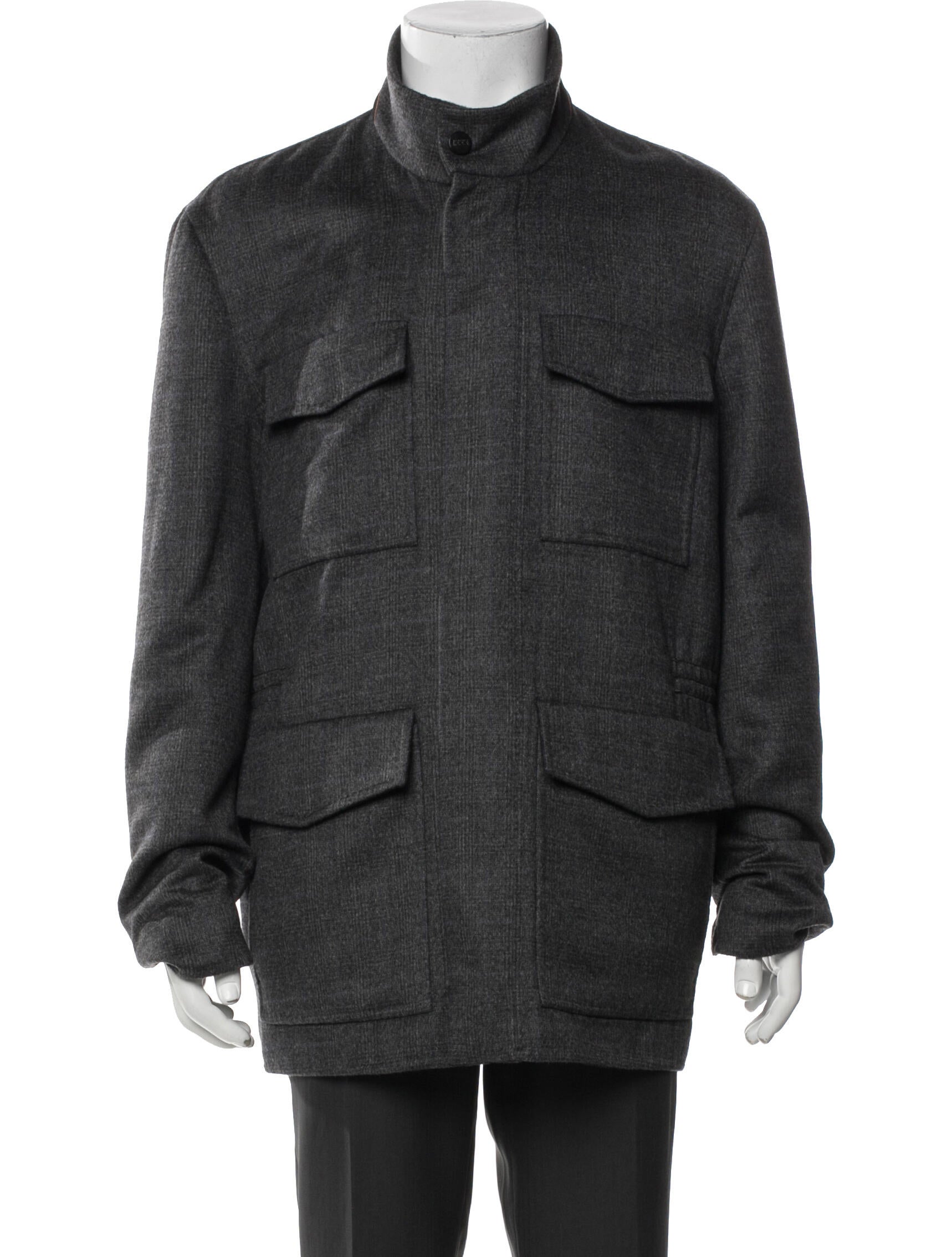 Ermenegildo Zegna Cashmere Utility Jacket