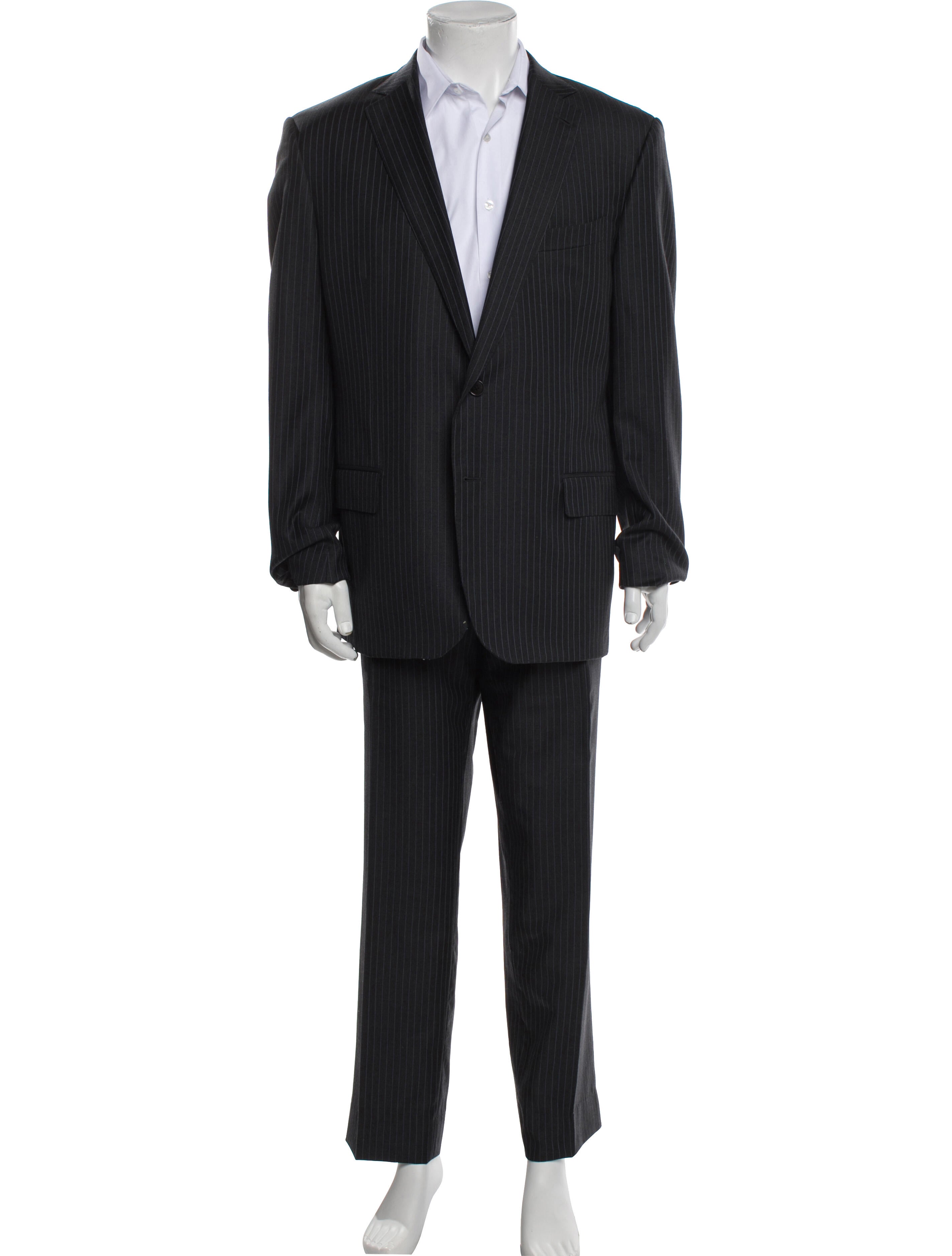 Ermenegildo Zegna Wool Striped Two-Piece Suit
