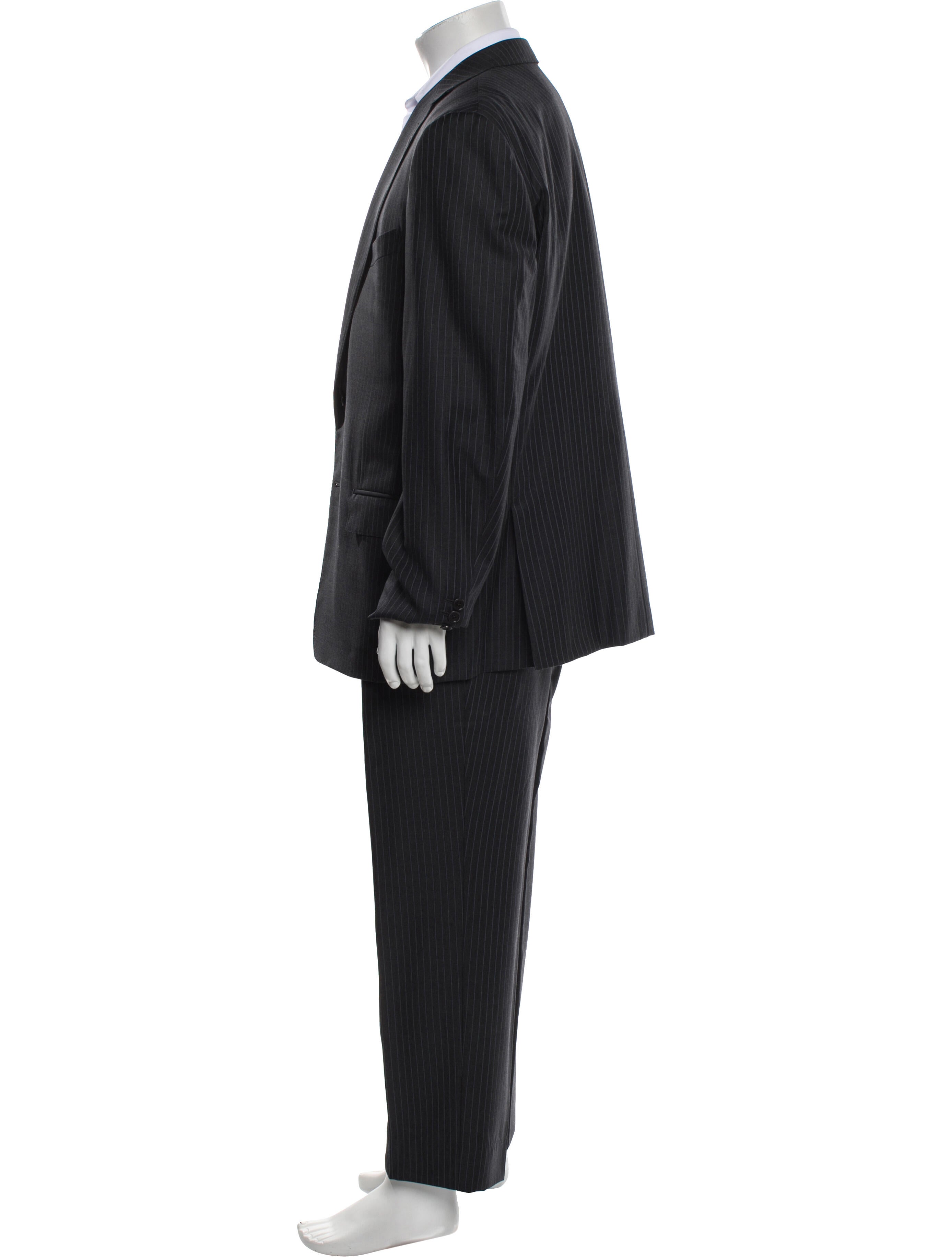 Ermenegildo Zegna Wool Striped Two-Piece Suit