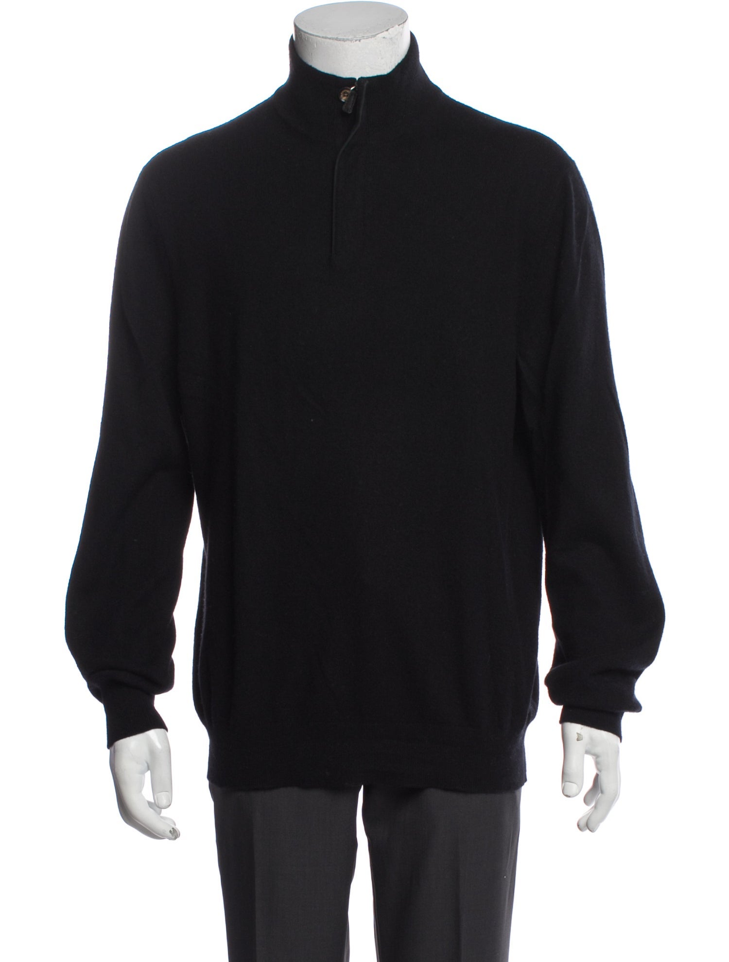 Ermenegildo Zegna Cashmere Mock Neck Pullover