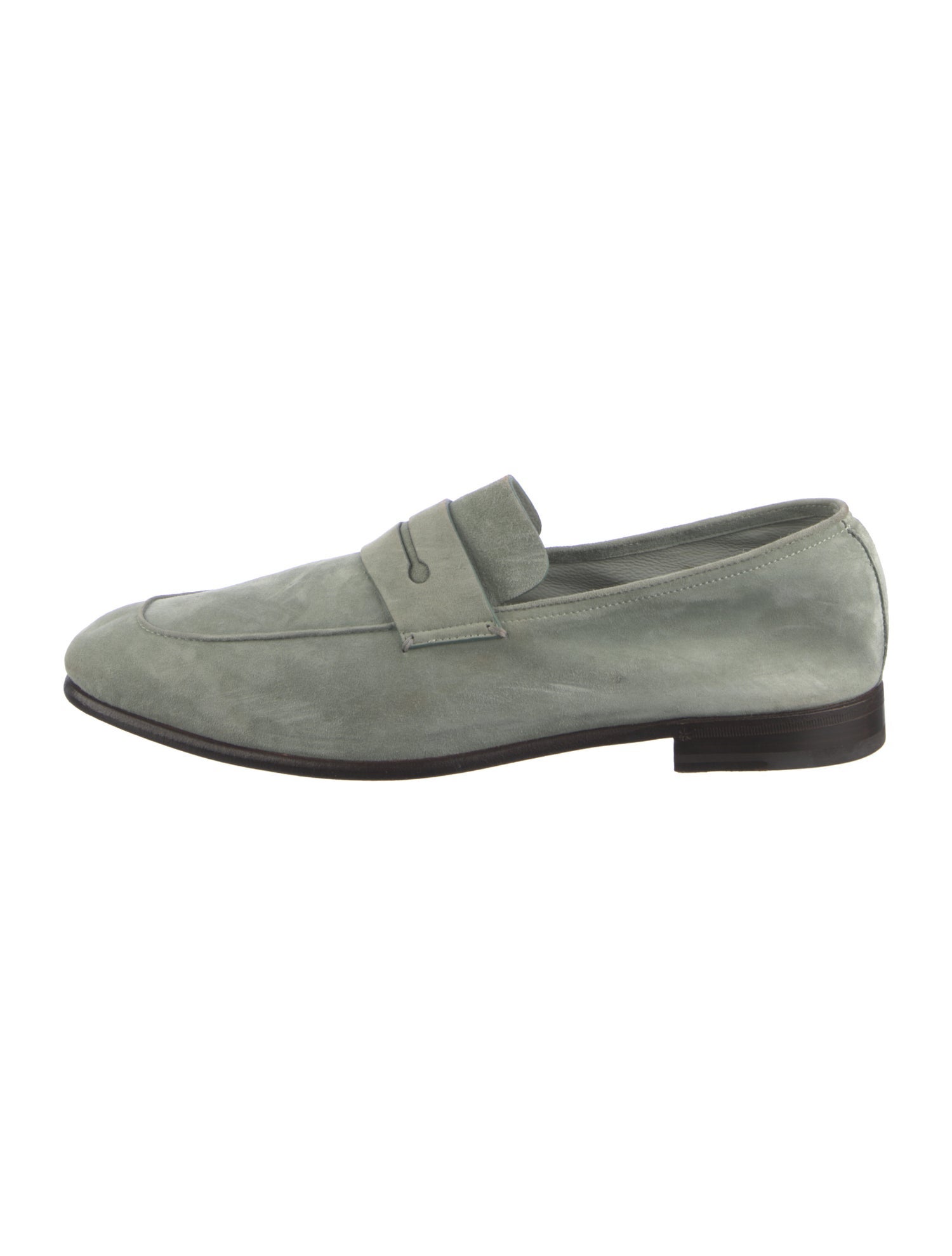 Ermenegildo Zegna Suede Dress Loafers