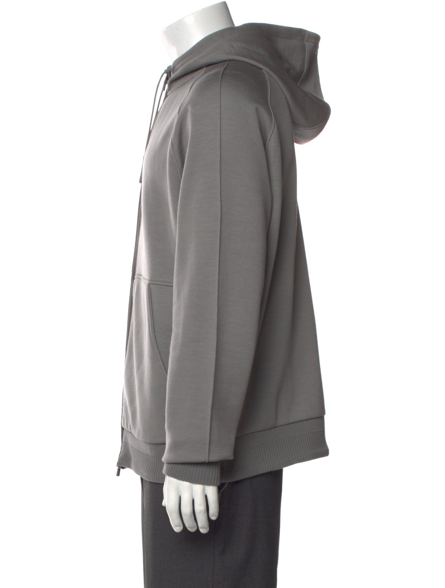 Ermenegildo Zegna Crew Neck Long Sleeve Hoodie