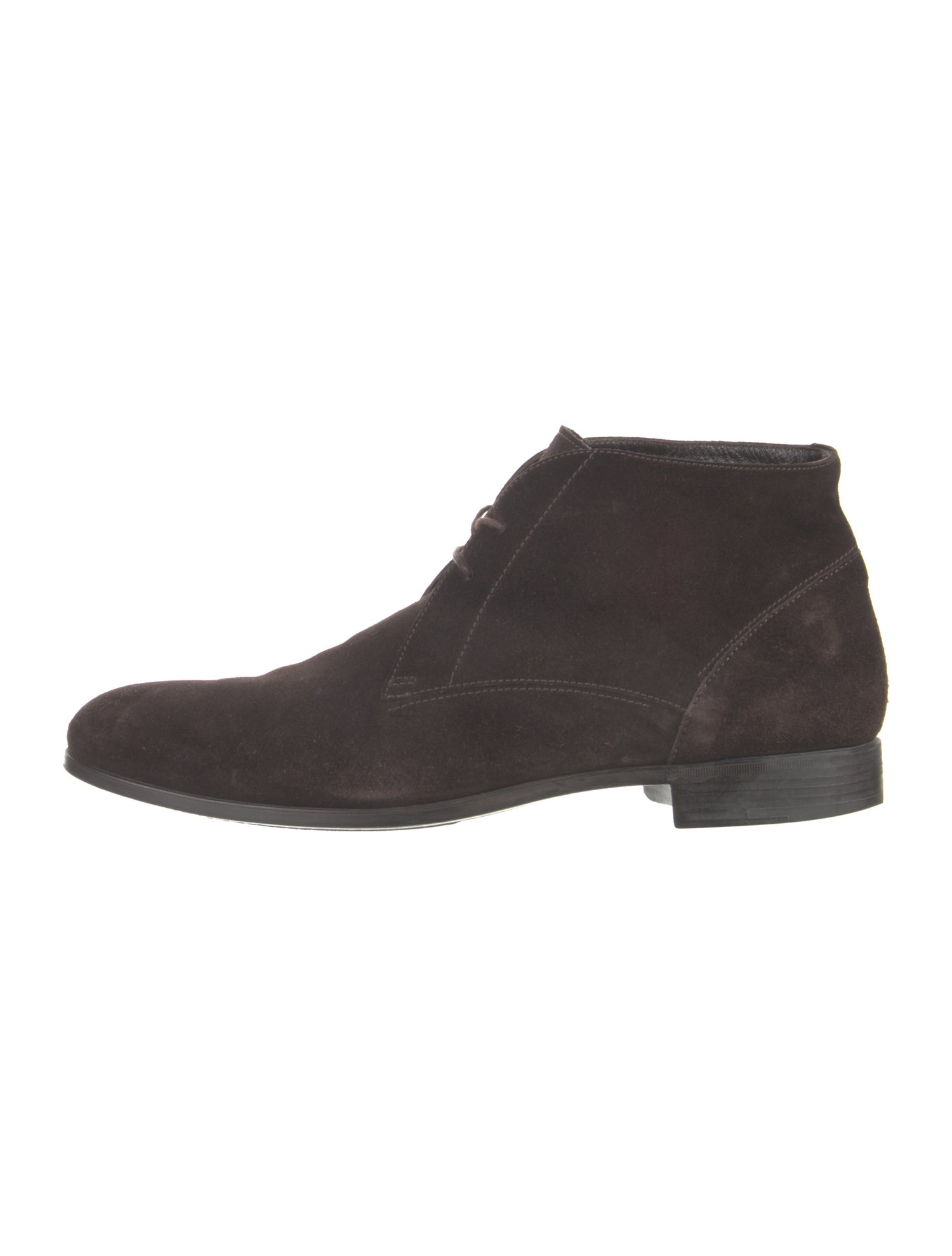 Ermenegildo Zegna Suede Lace-Up Boots