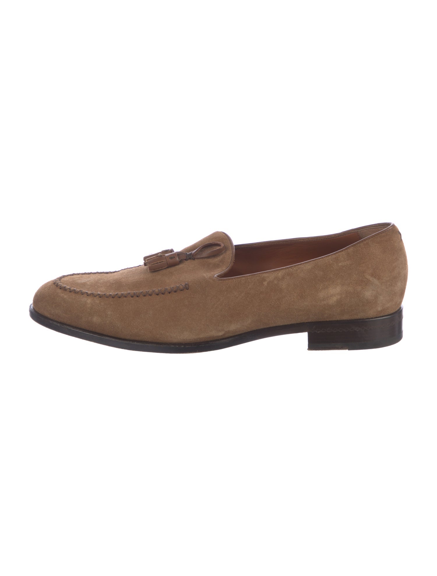 Ermenegildo Zegna Suede Dress Loafers