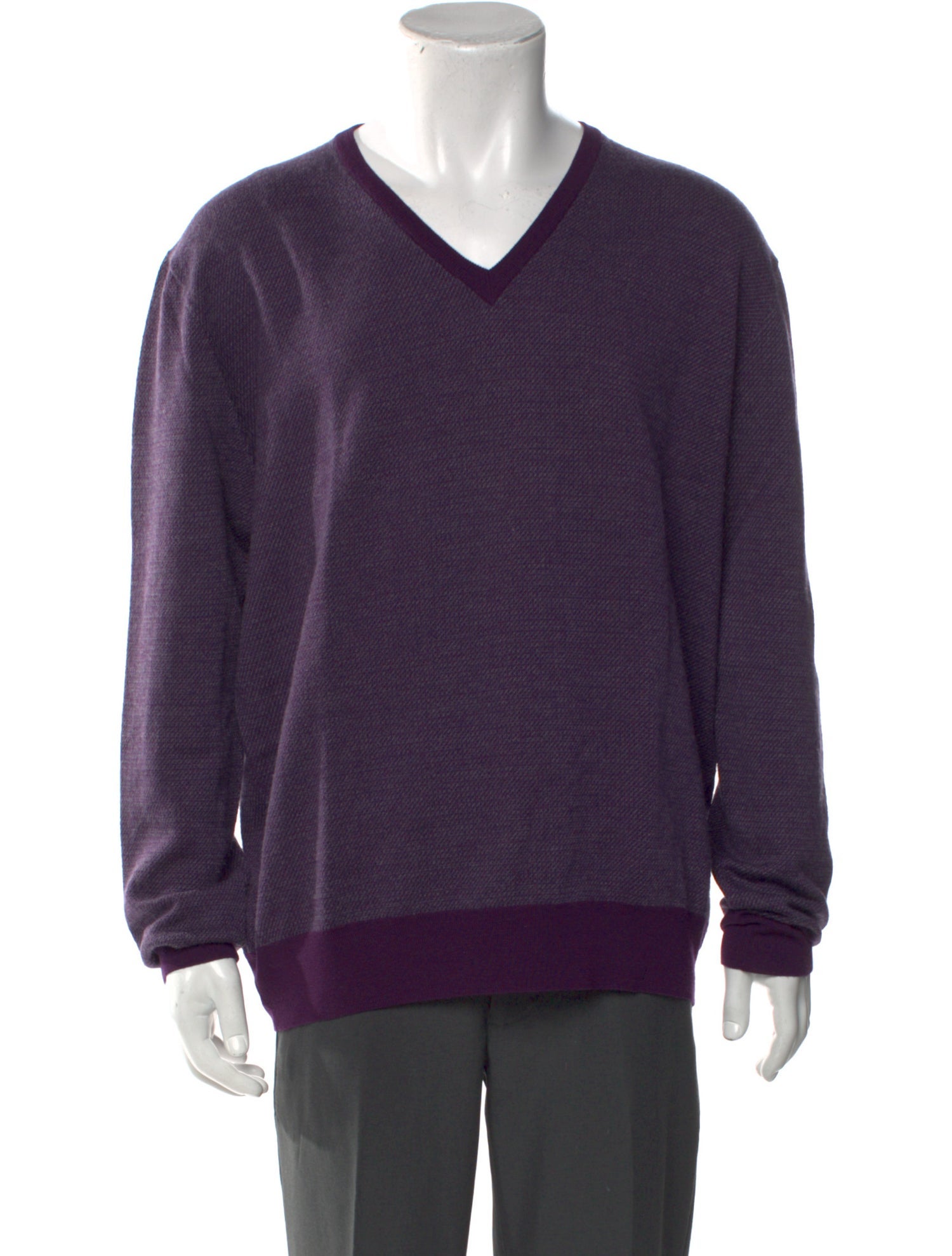 Ermenegildo Zegna Wool V-Neck Pullover