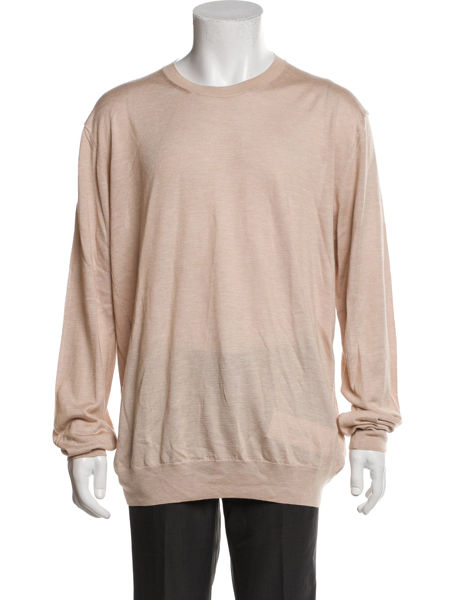 Ermenegildo Zegna Silk Crew Neck Pullover w/ Tags