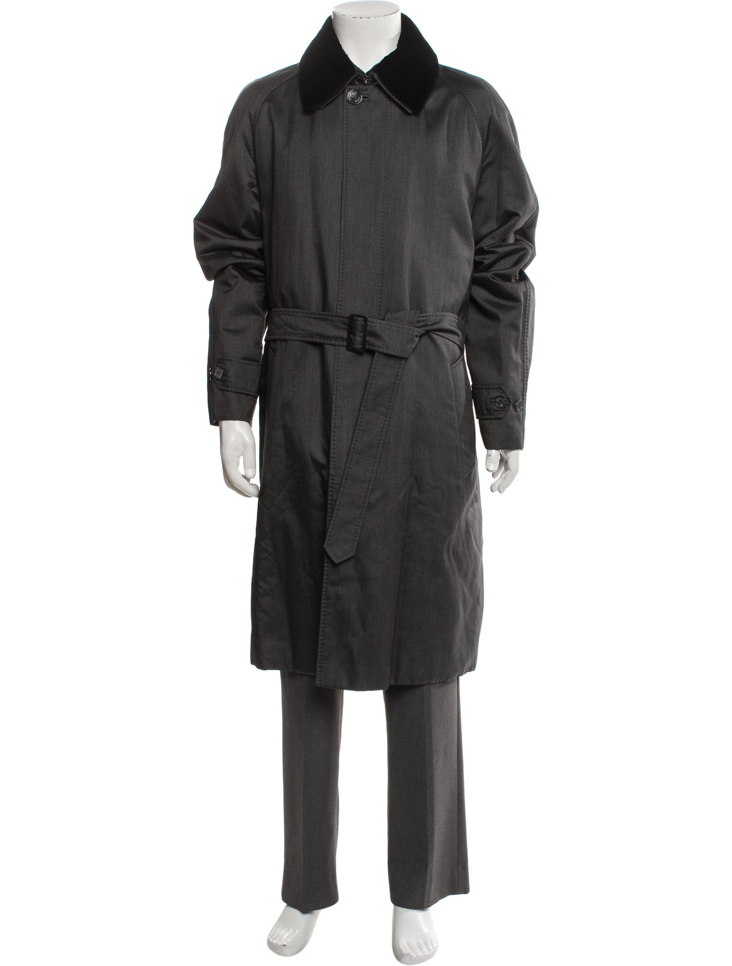 Ermenegildo Zegna Couture Silk Overcoat