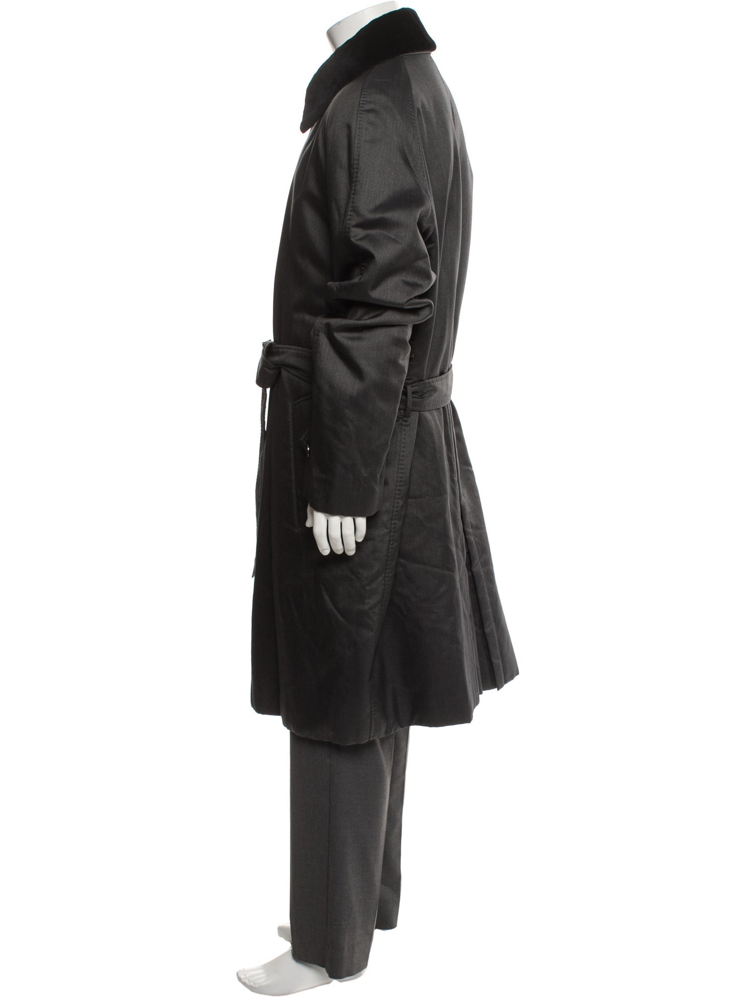 Ermenegildo Zegna Couture Silk Overcoat