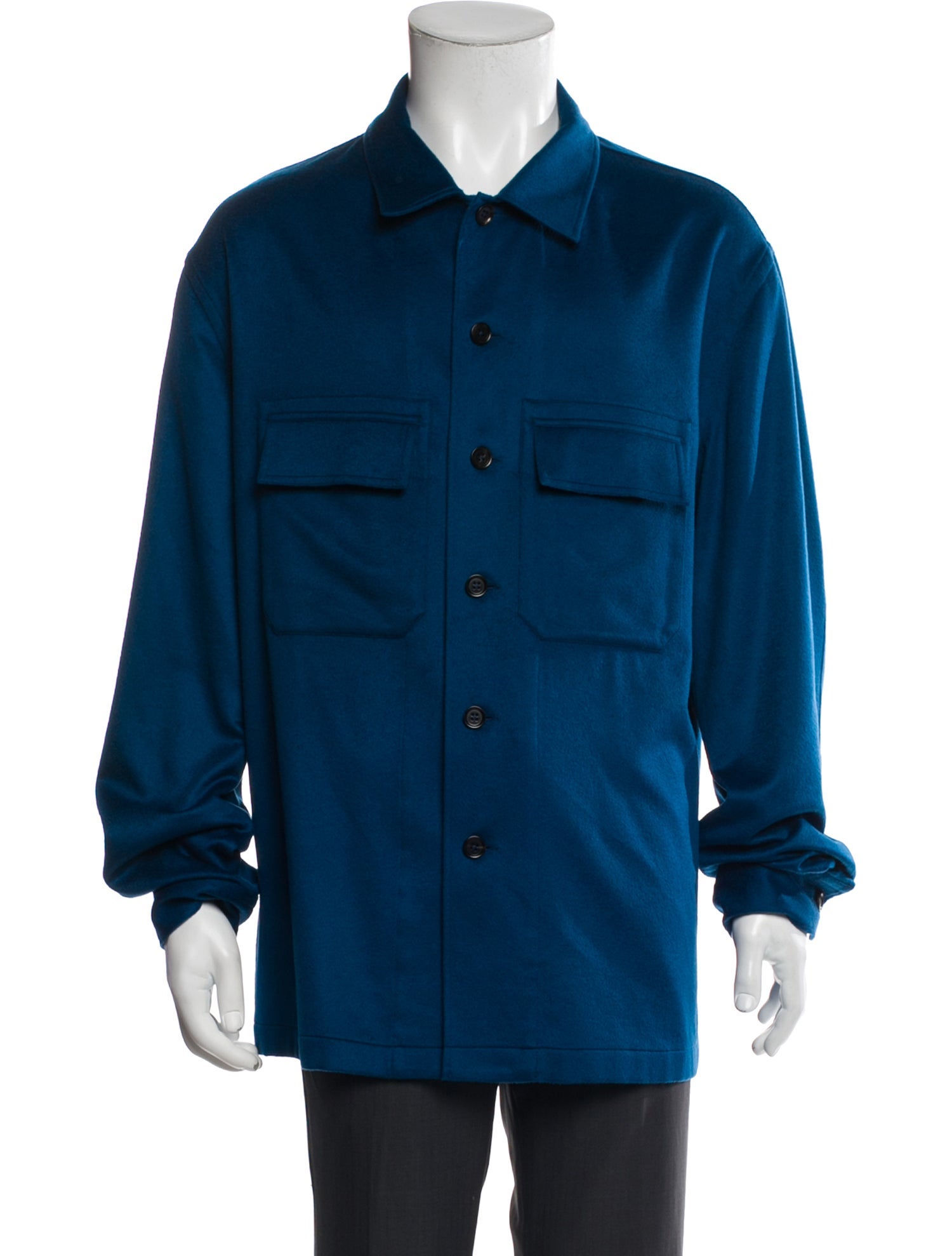 Ermenegildo Zegna Cashmere Long Sleeve Shirt