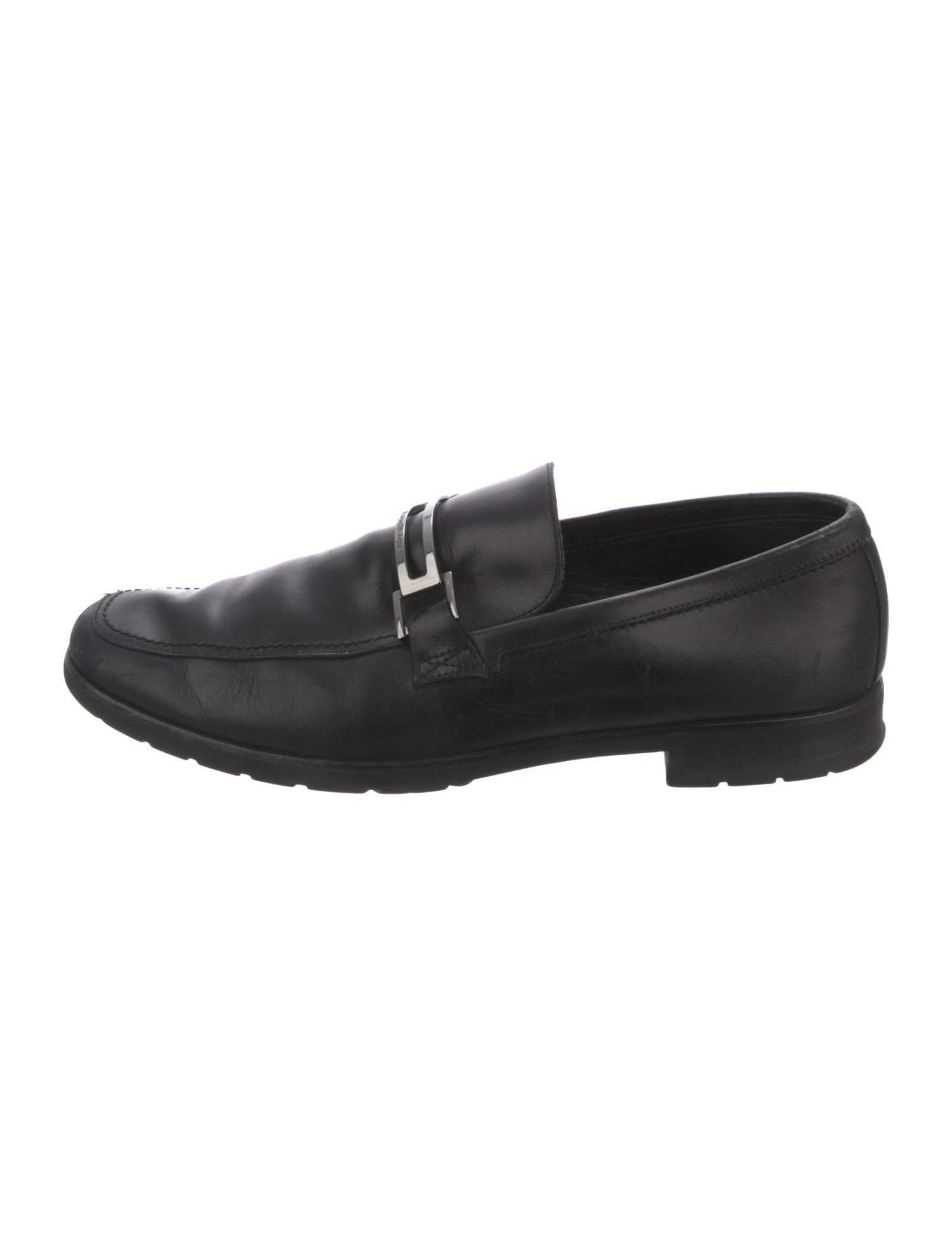 Ermenegildo Zegna Leather Dress Loafers