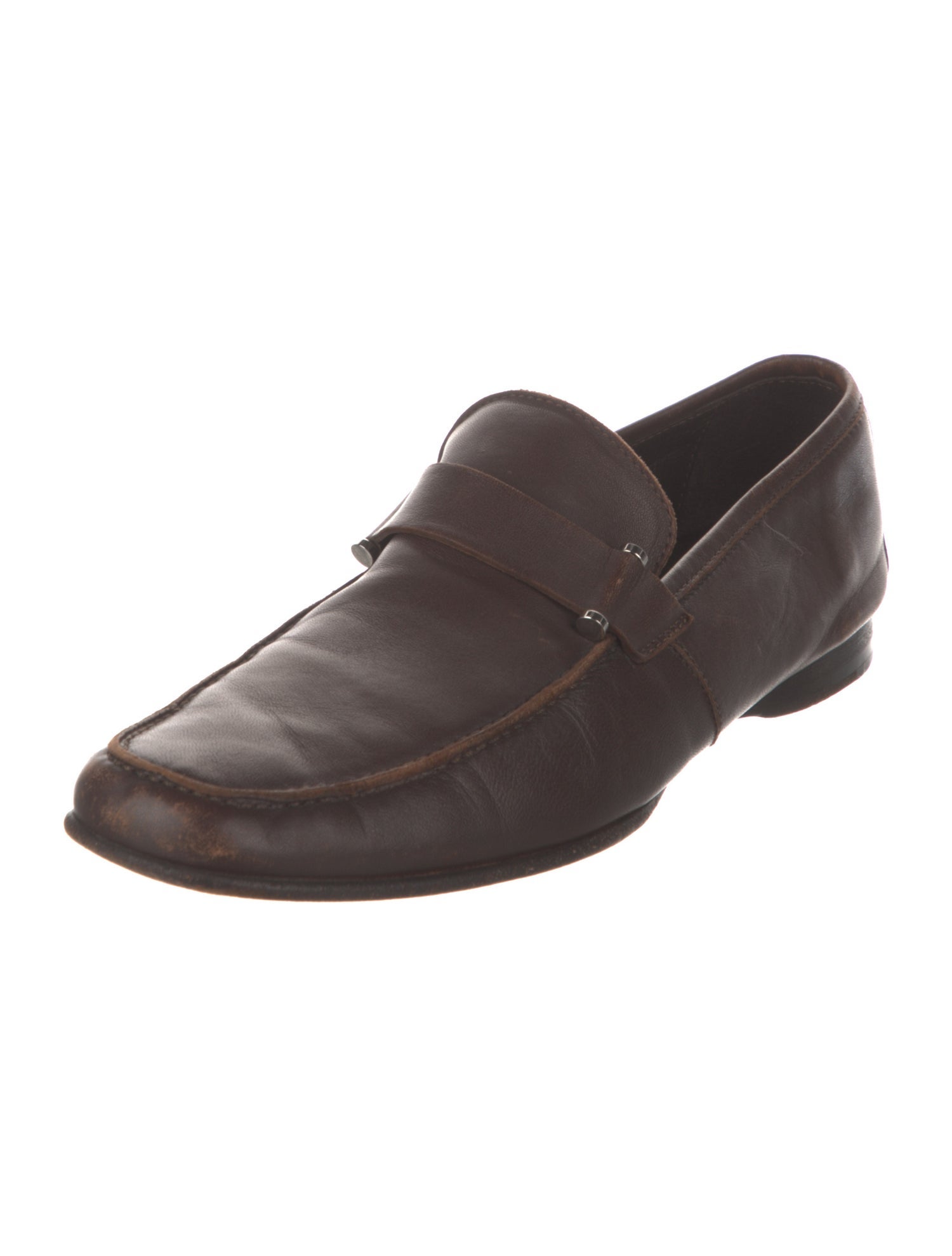 Ermenegildo Zegna Leather Drivers