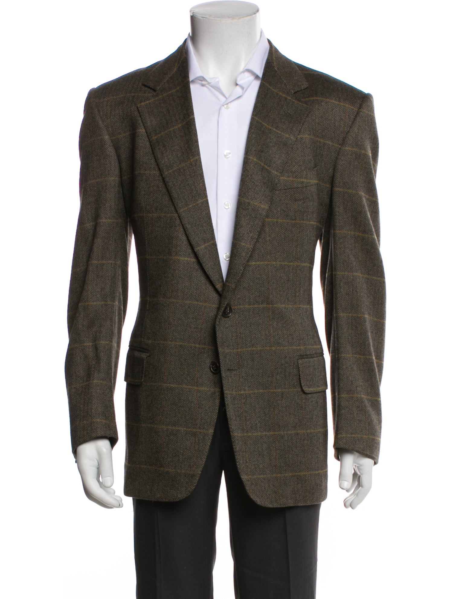 Ermenegildo Zegna Cashmere Striped Blazer