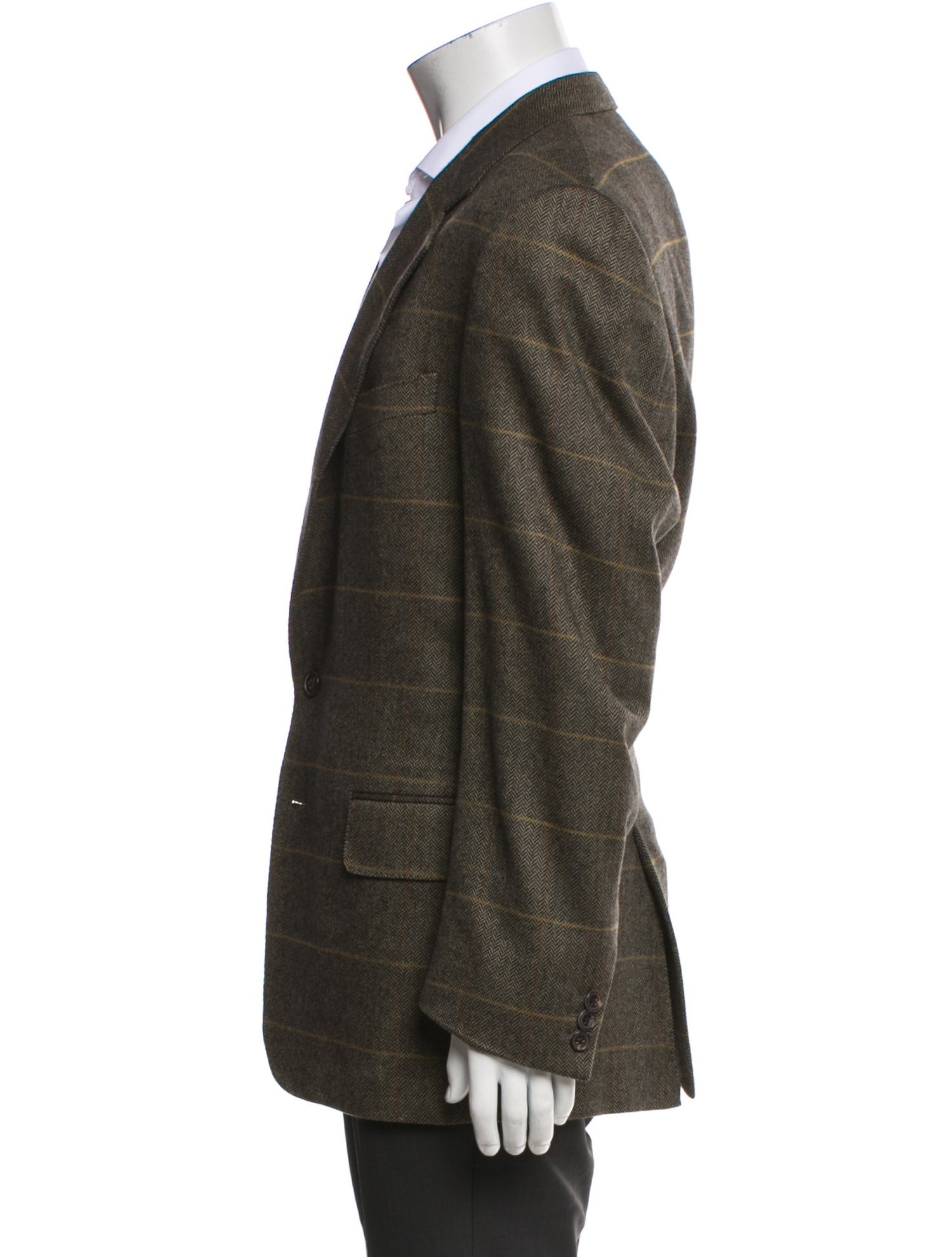 Ermenegildo Zegna Cashmere Striped Blazer