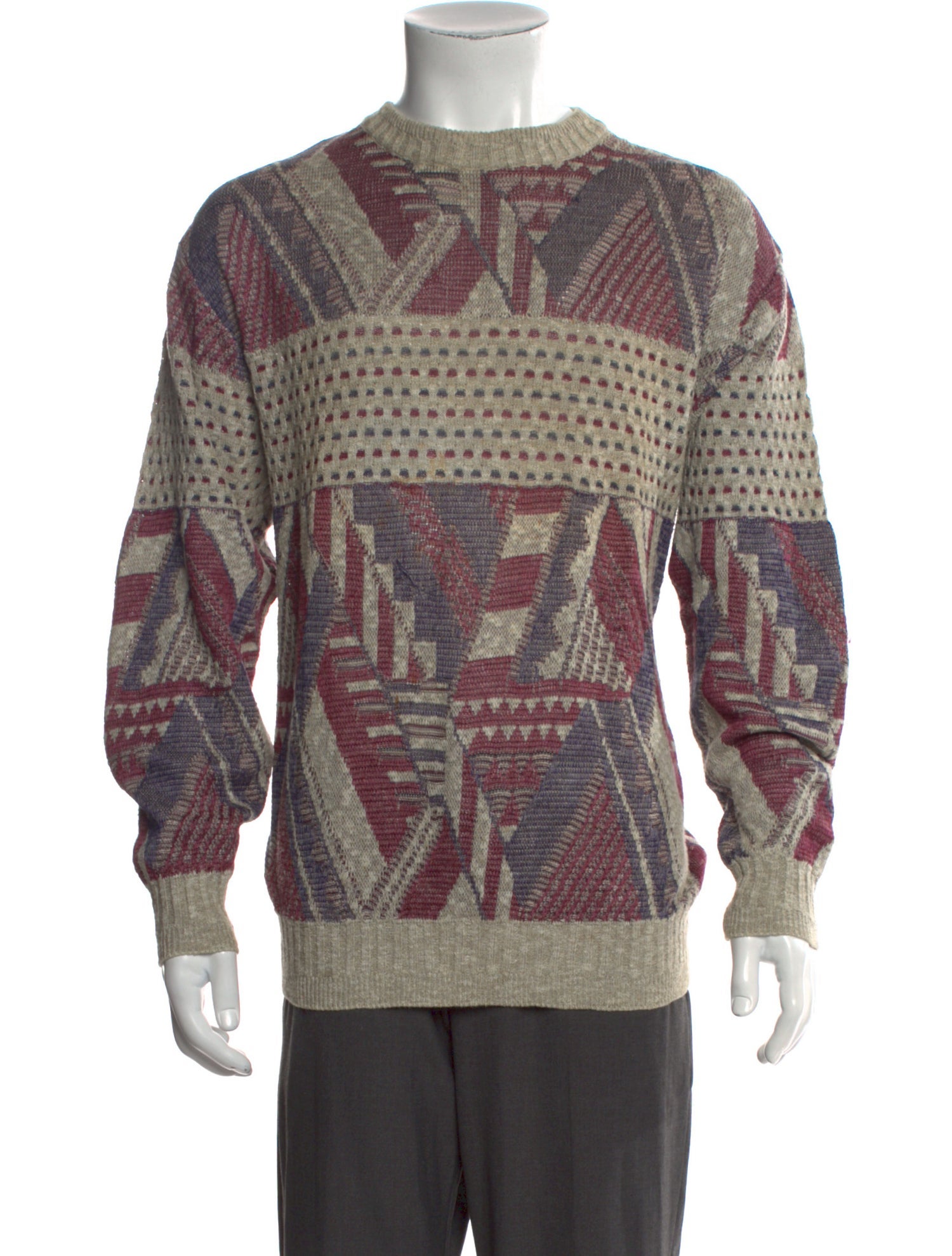 Ermenegildo Zegna Printed Crew Neck Pullover