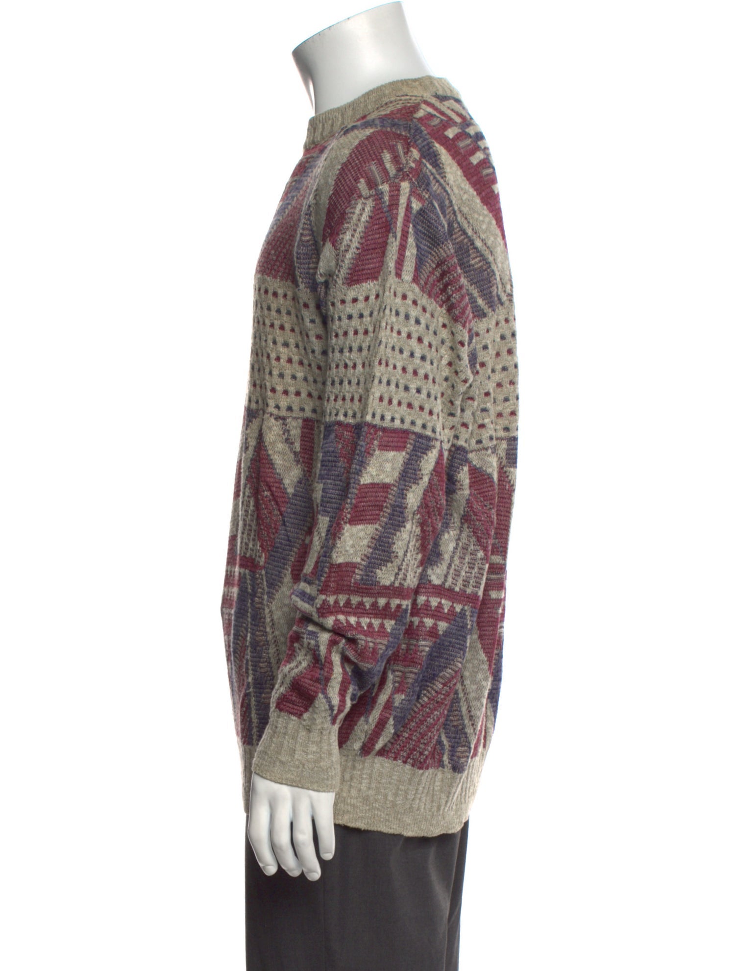 Ermenegildo Zegna Printed Crew Neck Pullover