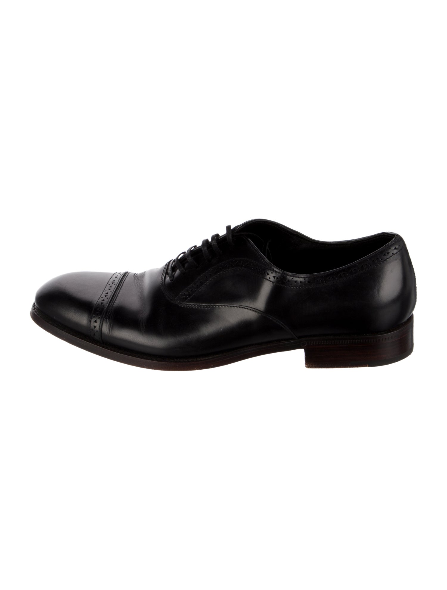 Ermenegildo Zegna Leather Oxfords