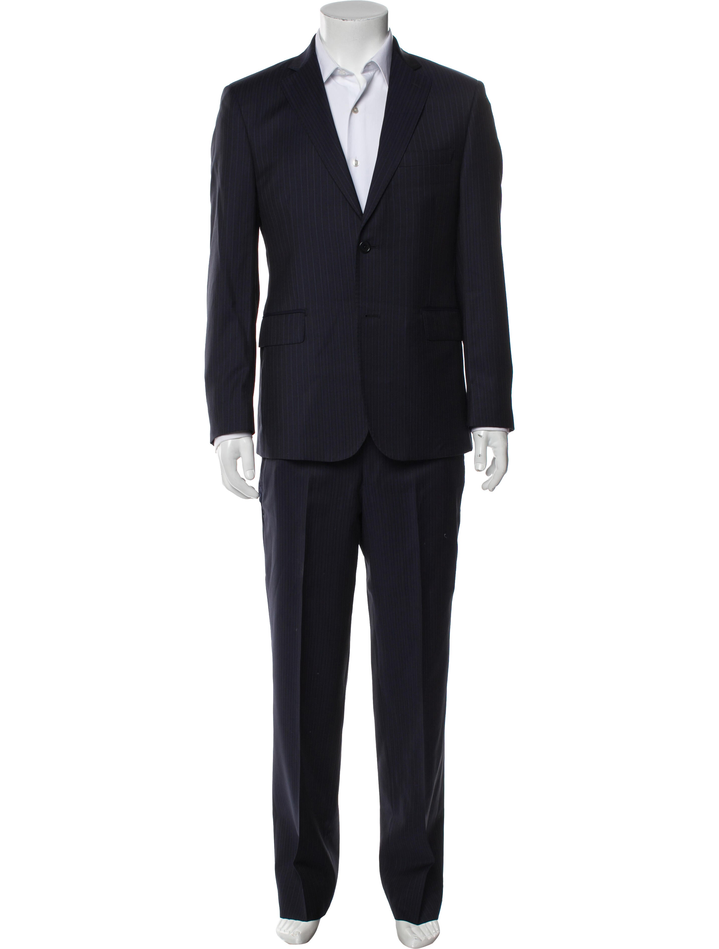 Ermenegildo Zegna Wool Striped Two-Piece Suit