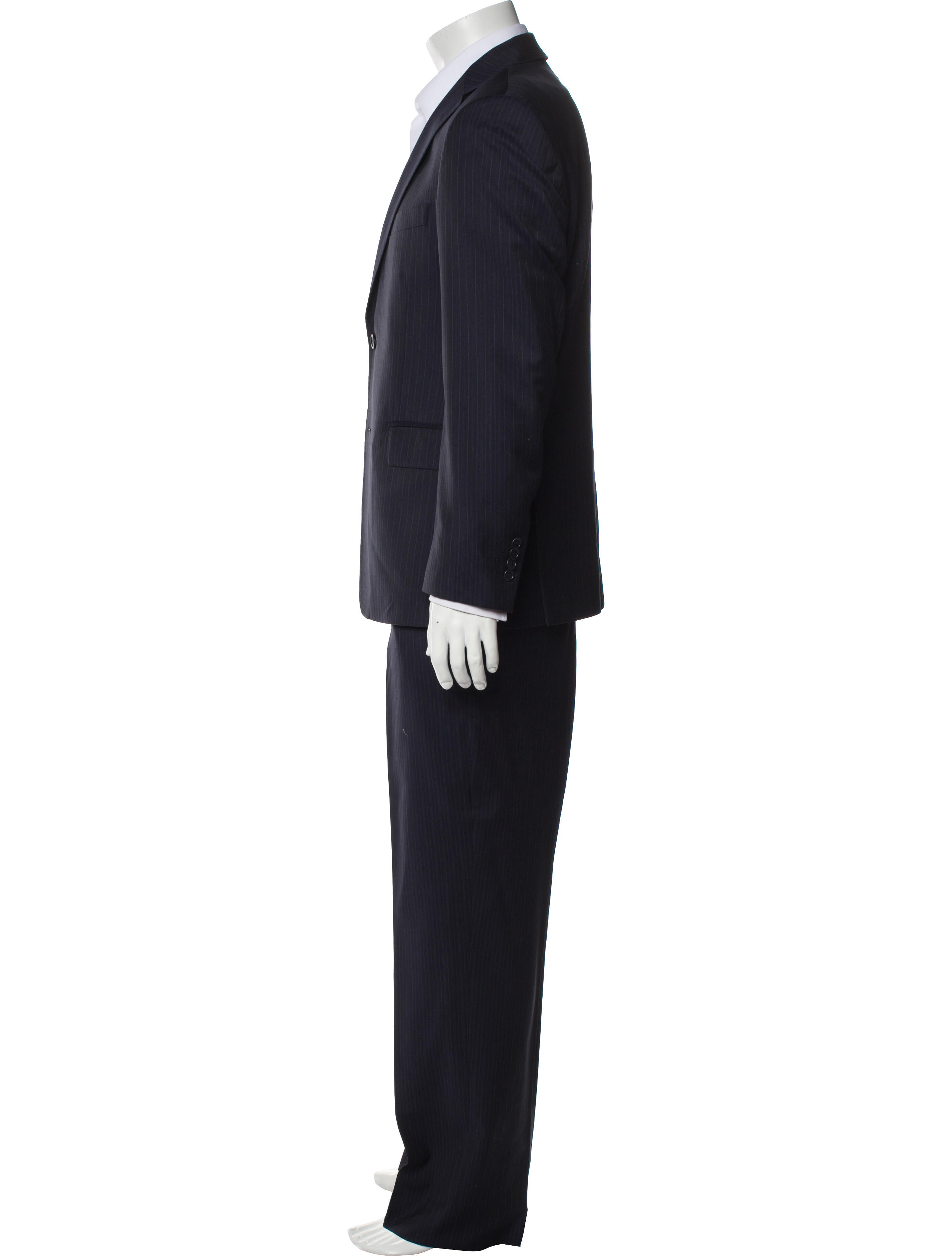 Ermenegildo Zegna Wool Striped Two-Piece Suit