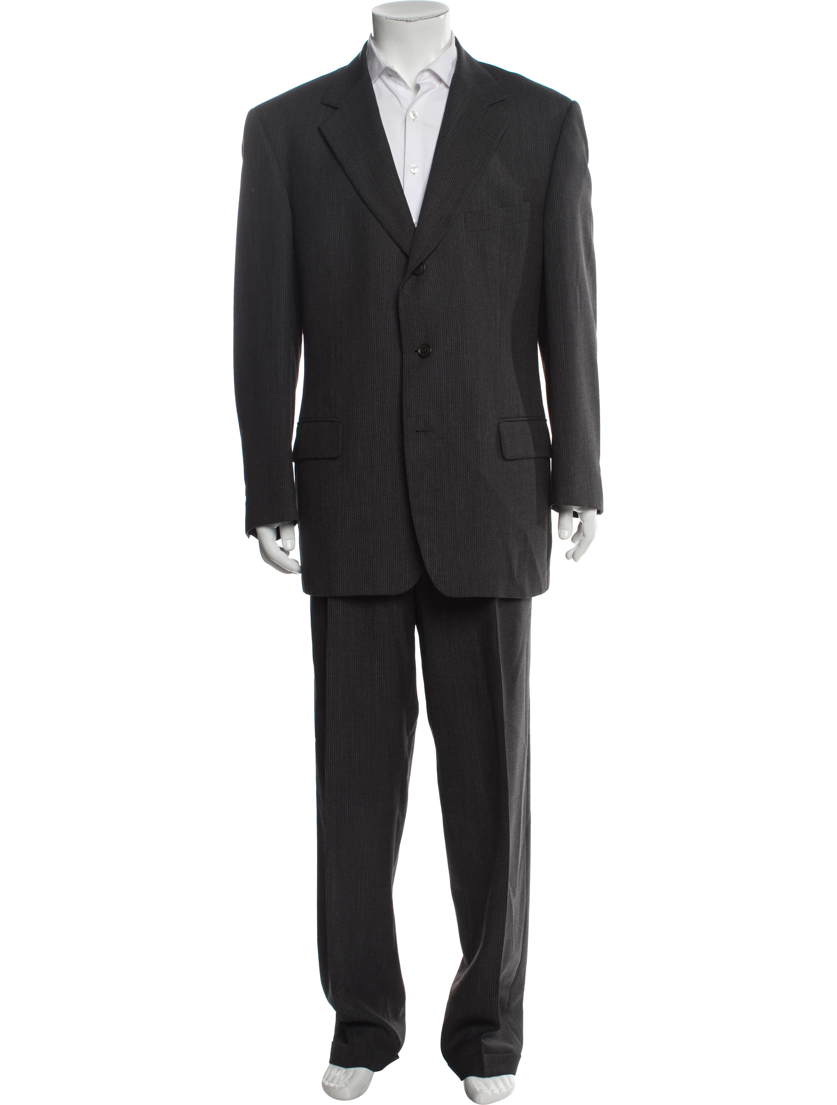 Ermenegildo Zegna Wool Striped Two-Piece Suit