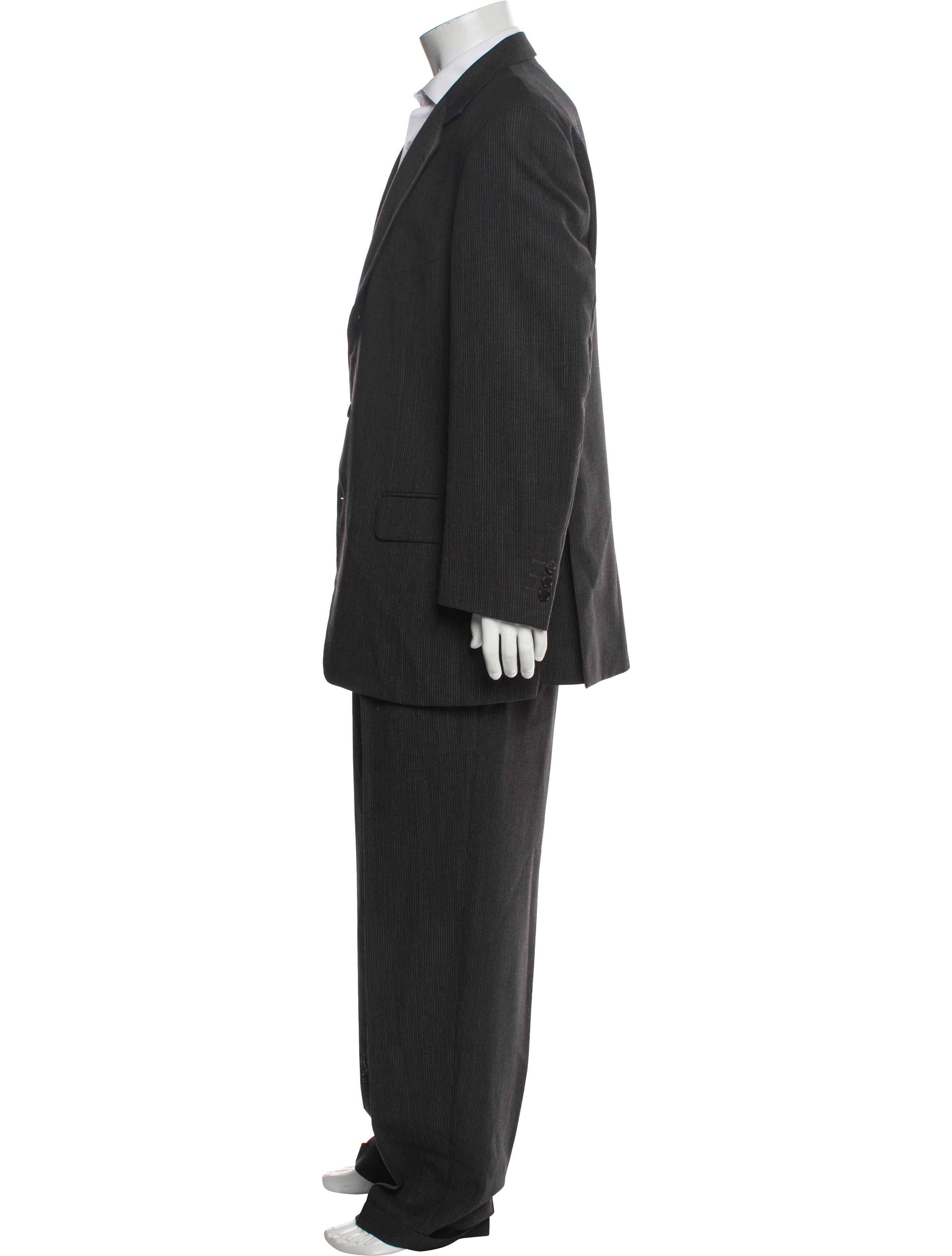 Ermenegildo Zegna Wool Striped Two-Piece Suit