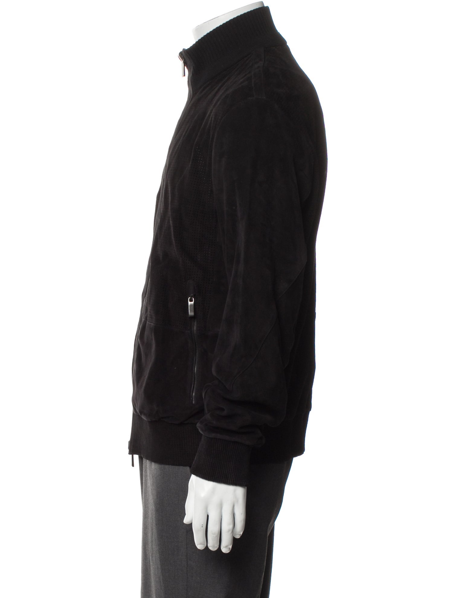Ermenegildo Zegna Lambskin Bomber Jacket