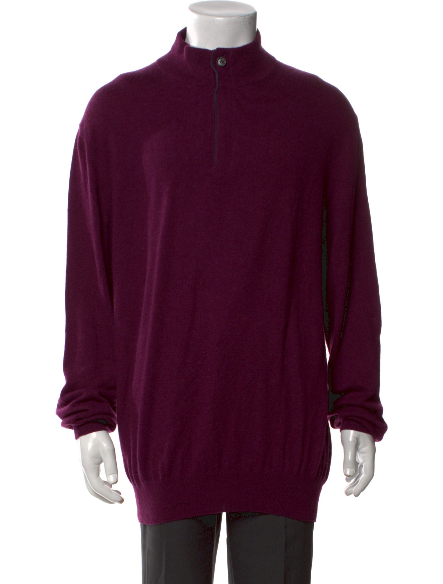 Ermenegildo Zegna Cashmere Mock Neck Pullover