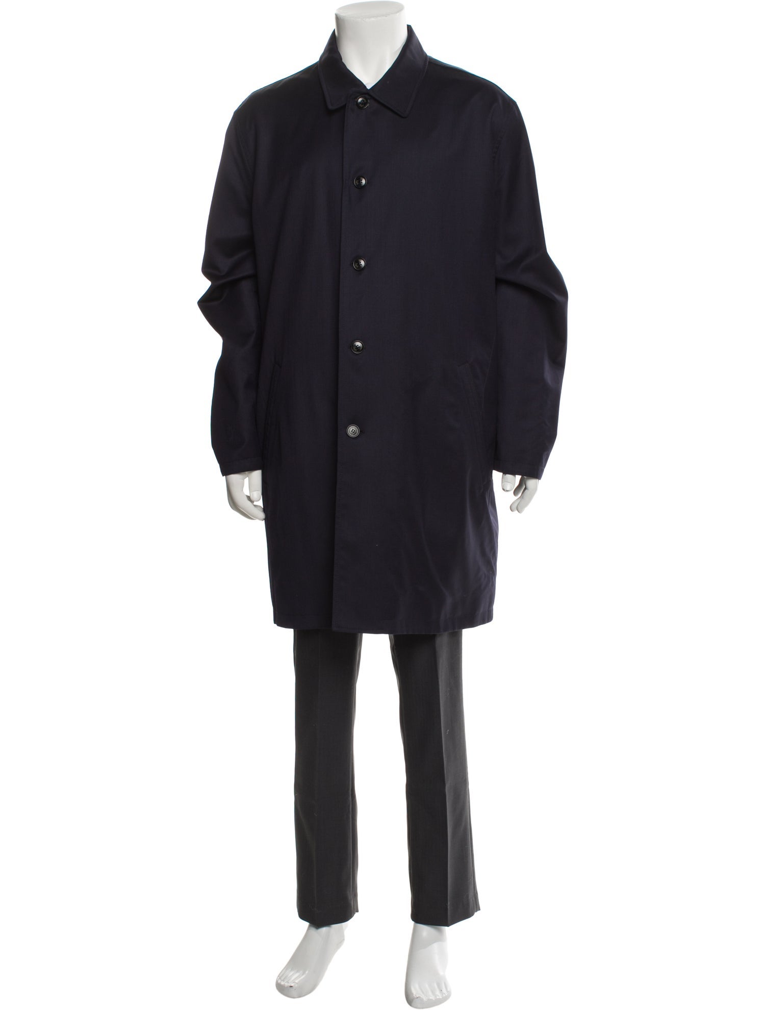 Ermenegildo Zegna Wool Trench Coat