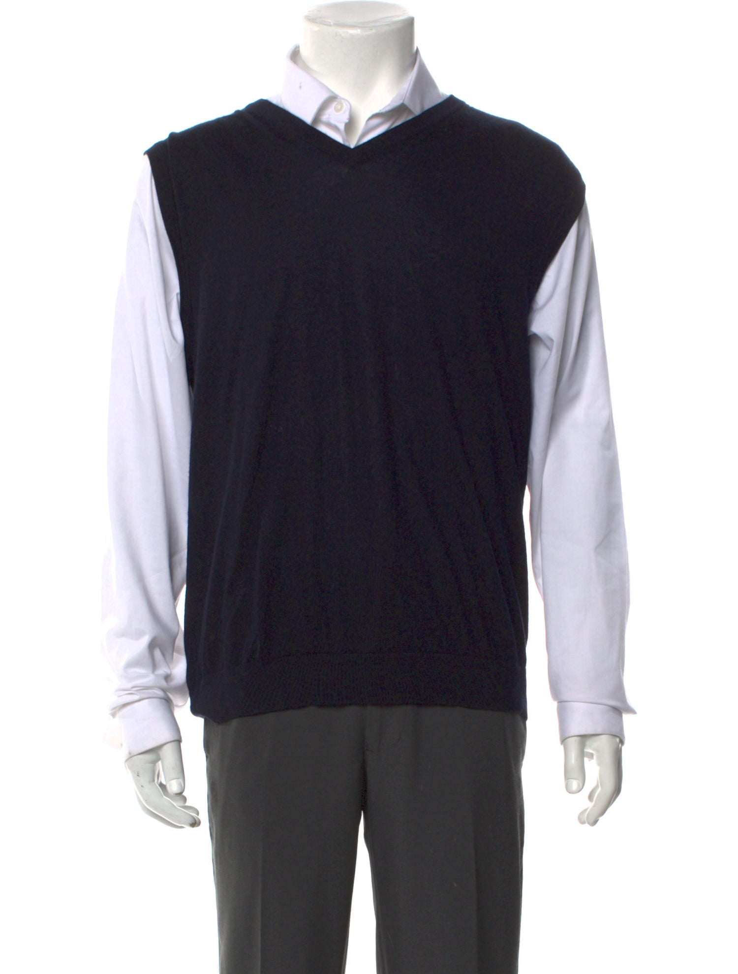 Ermenegildo Zegna Cashmere V-Neck Sweater Vest