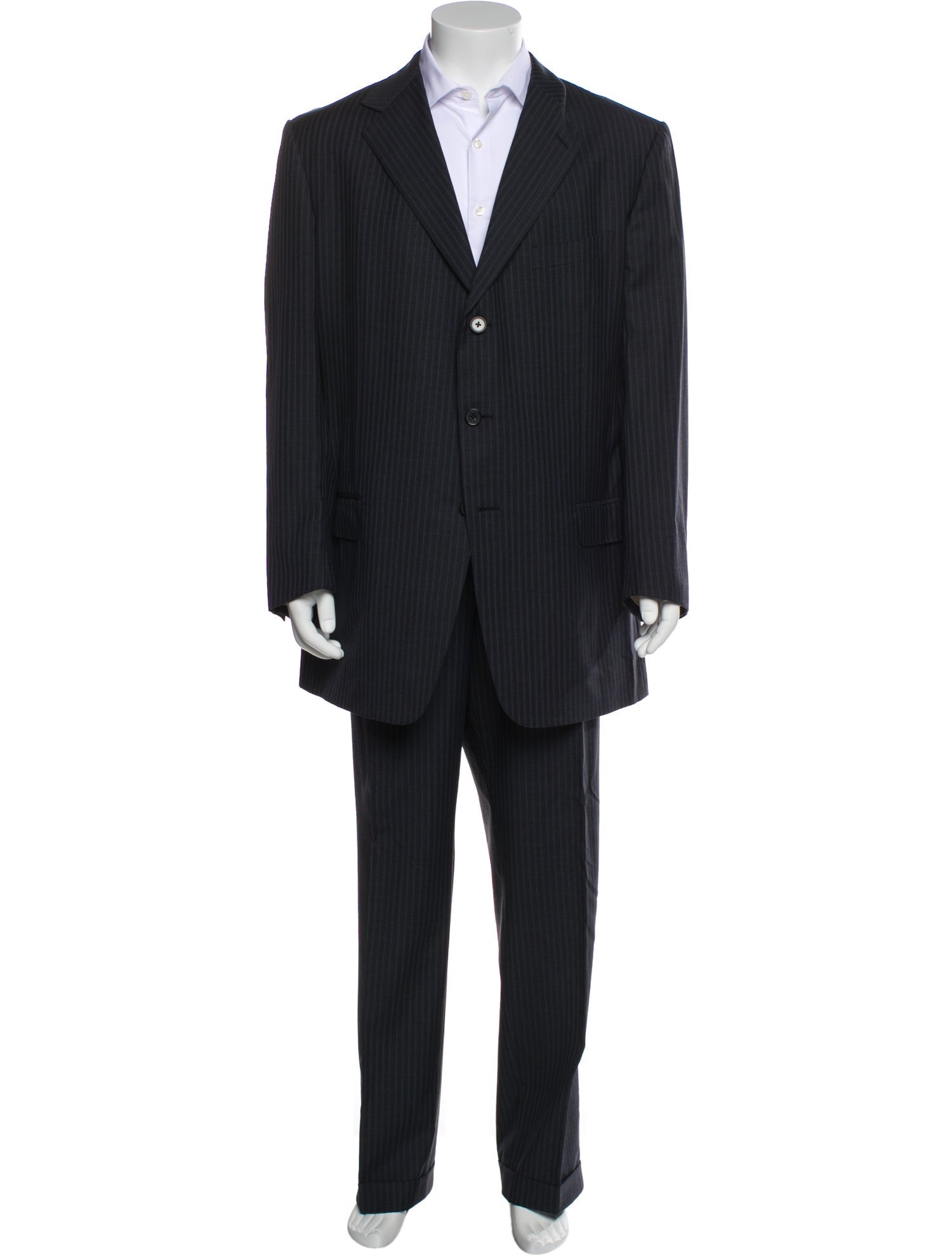 Ermenegildo Zegna Striped Two-Piece Suit