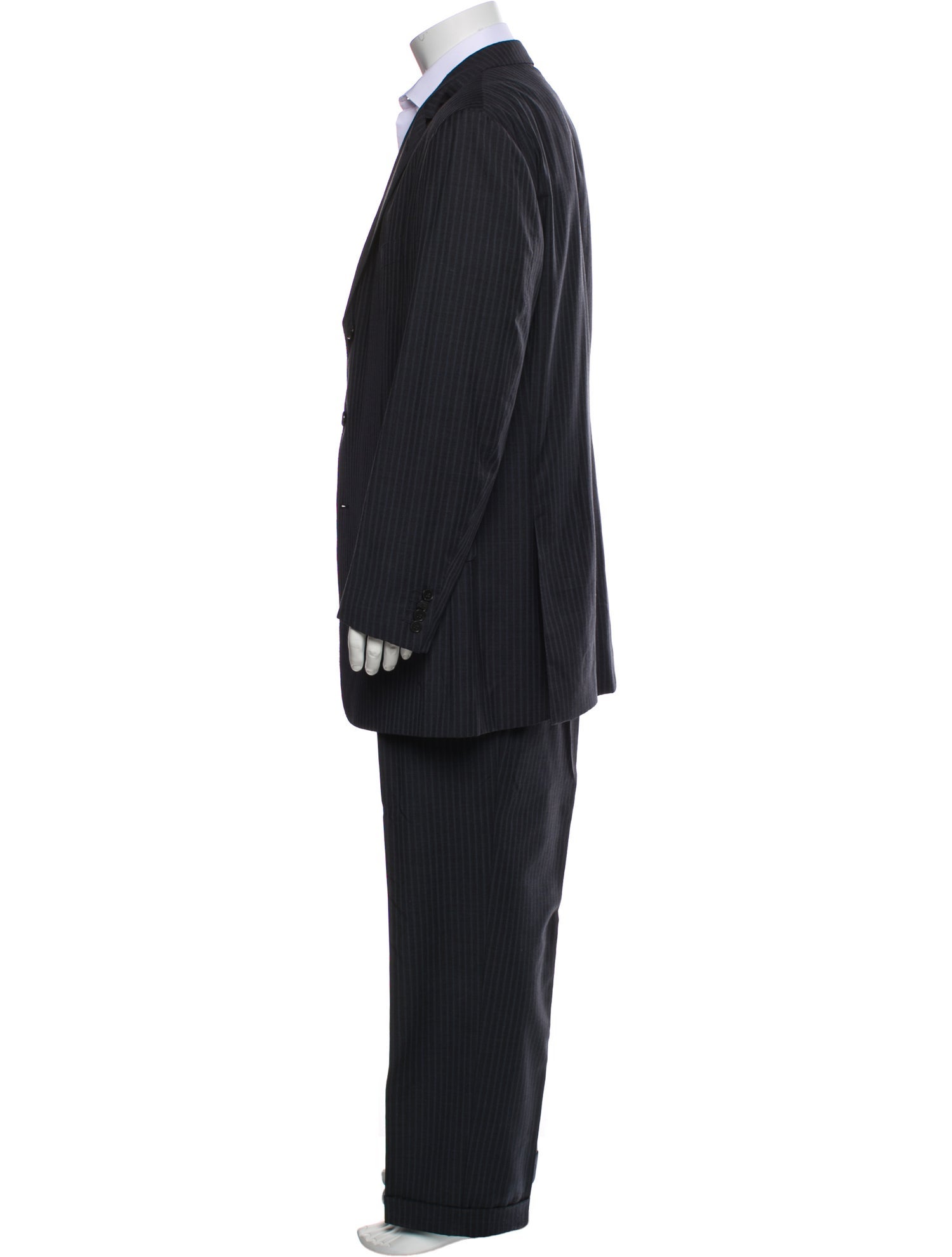 Ermenegildo Zegna Striped Two-Piece Suit