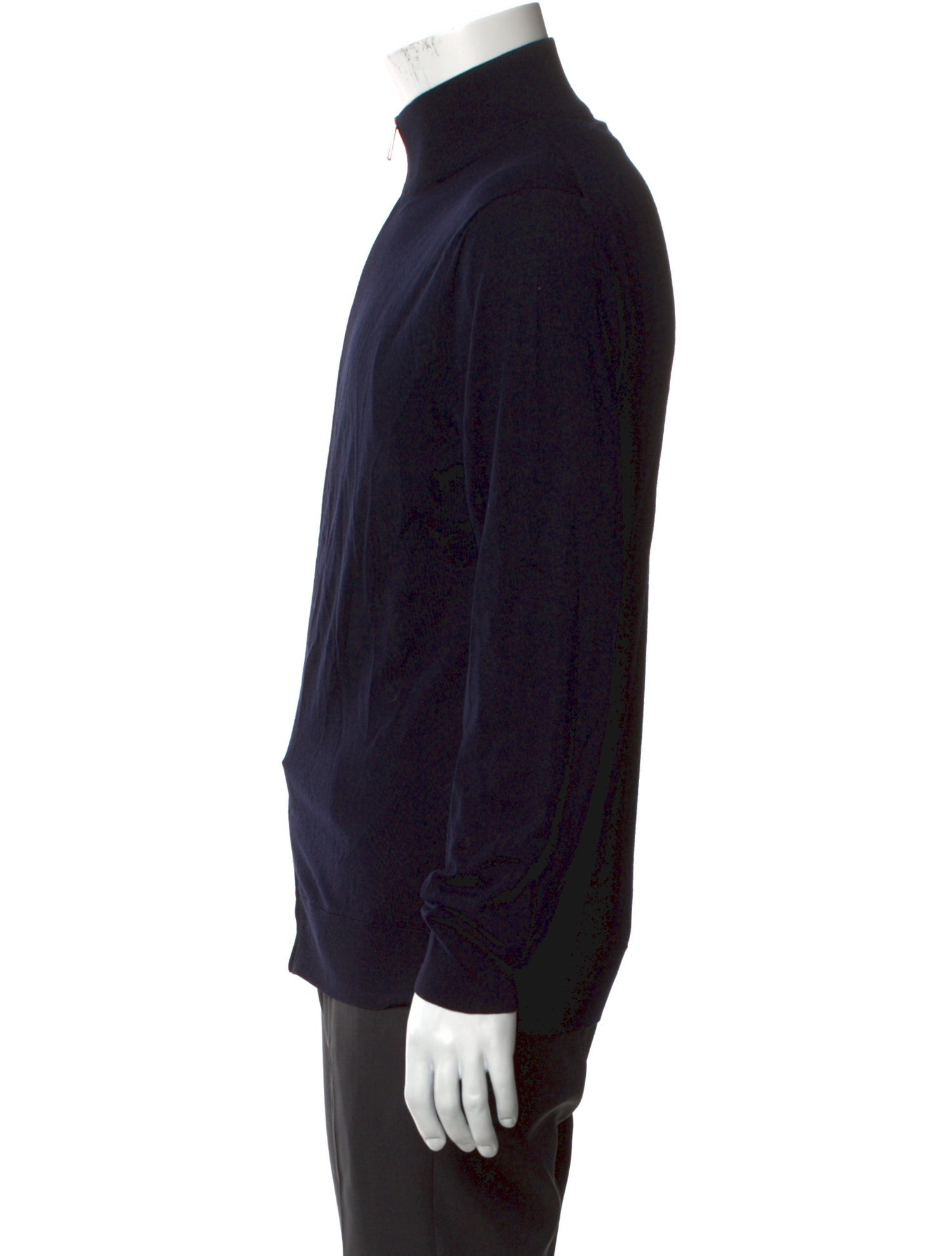 Ermenegildo Zegna Wool Mock Neck Cardigan