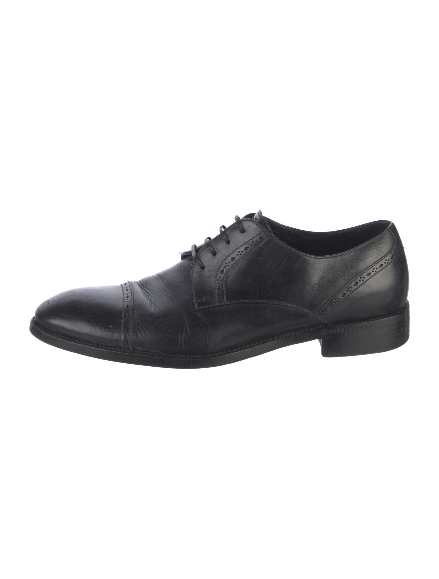 Ermenegildo Zegna Leather Lasercut Accents Brogues