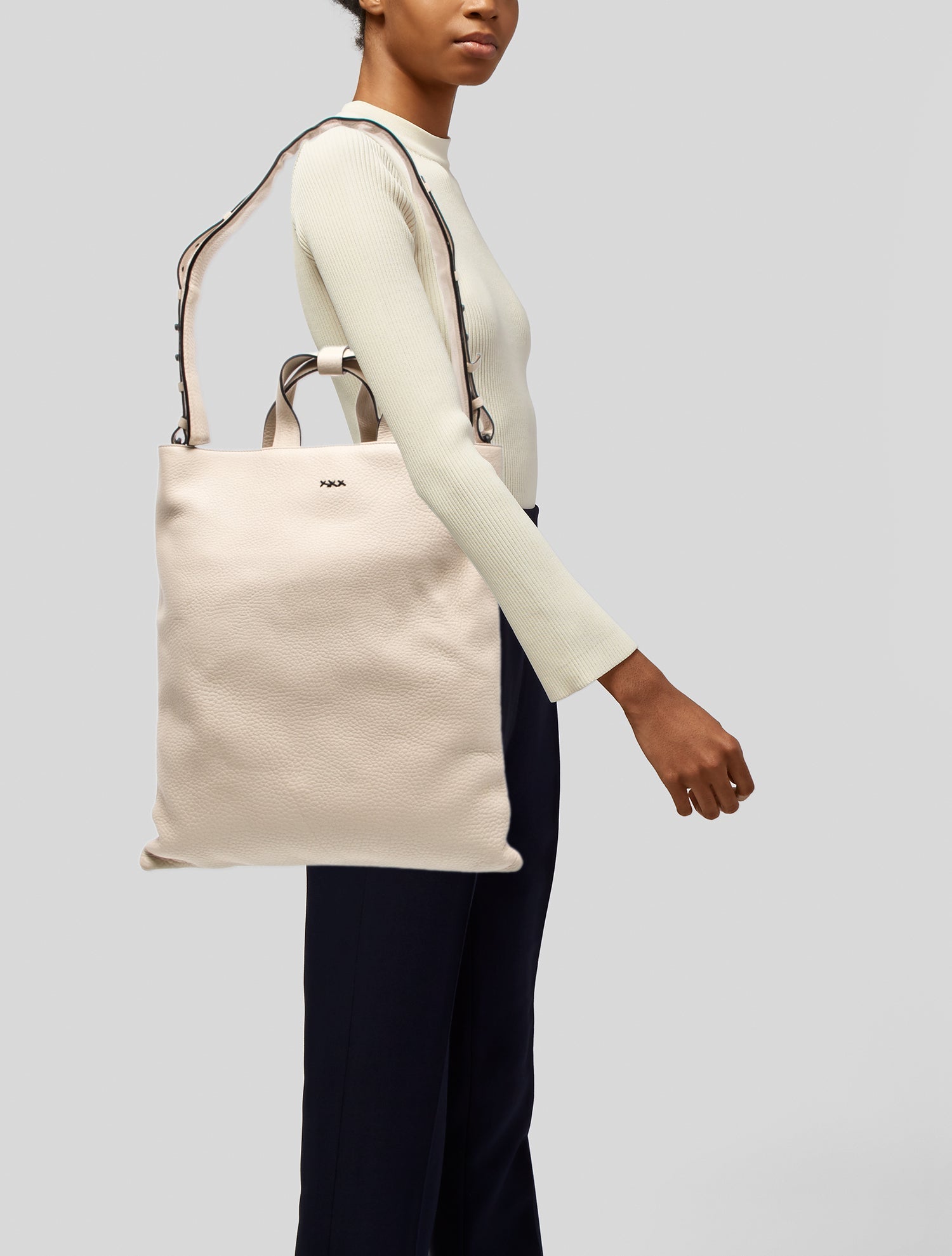 Ermenegildo Zegna Couture Leather Tote