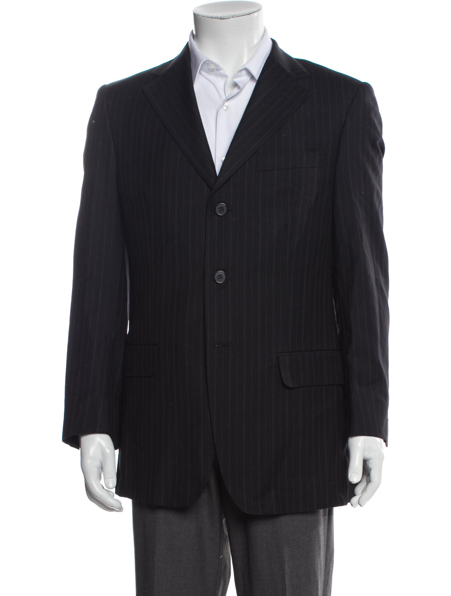 Ermenegildo Zegna Wool Striped Blazer